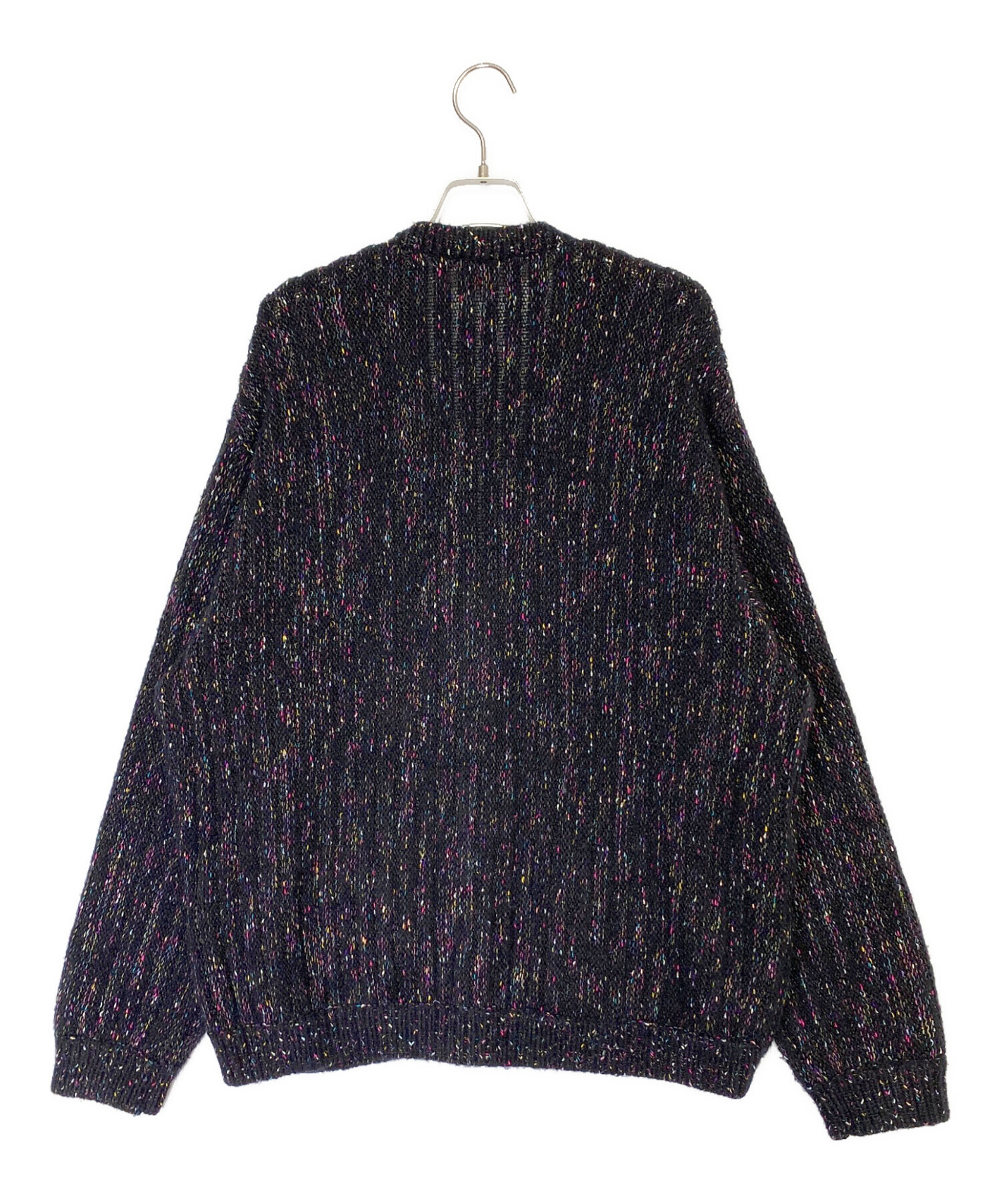 中古・古着通販】SUPREME (シュプリーム) Confetti Cardigan ブラック 