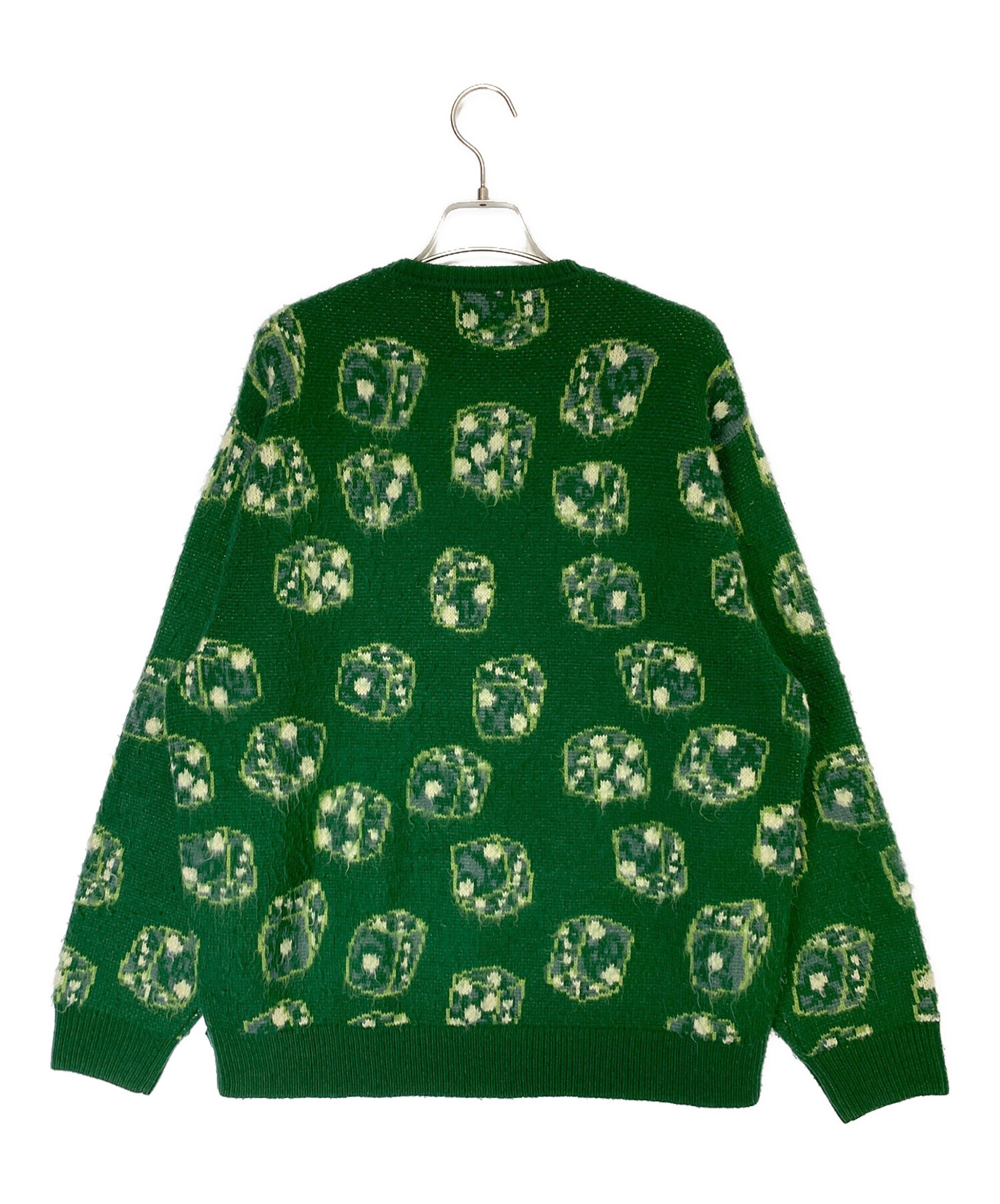 中古・古着通販】SUPREME (シュプリーム) Dice Sweater グリーン 