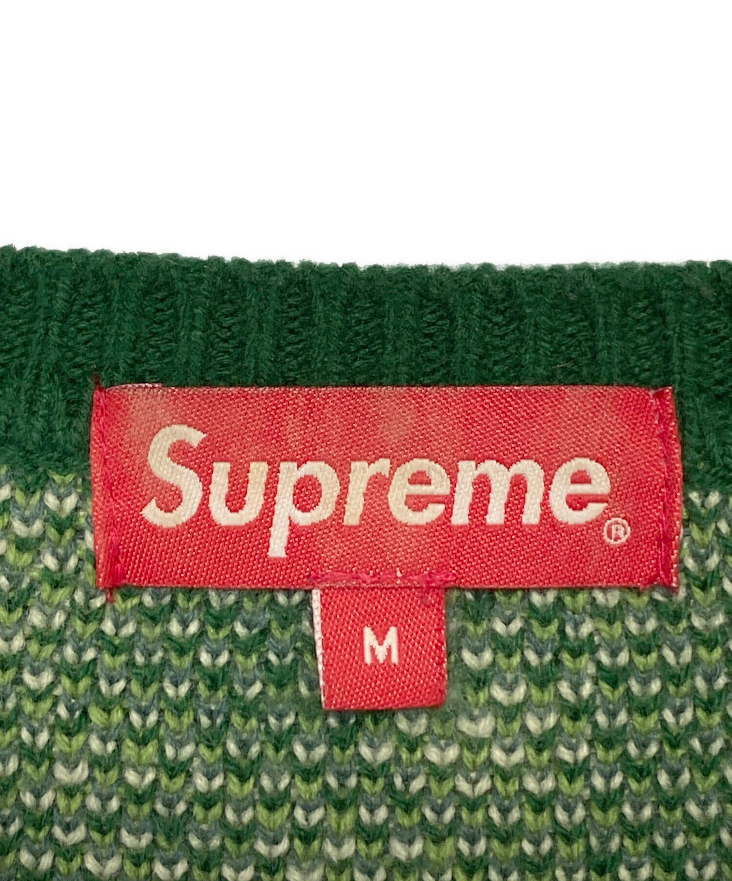 中古・古着通販】SUPREME (シュプリーム) Dice Sweater グリーン 