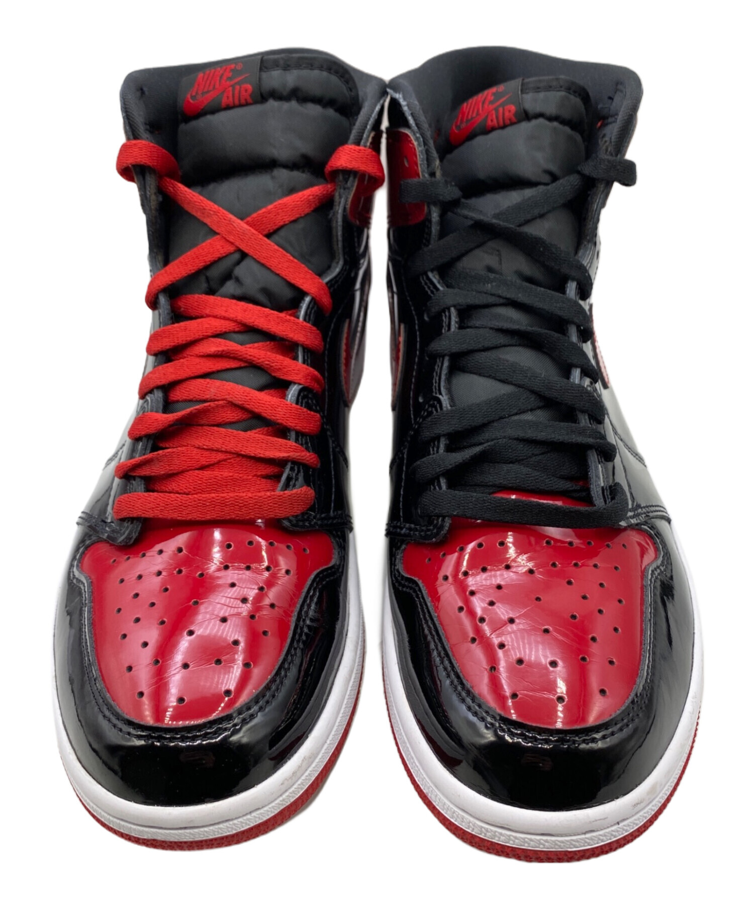 中古・古着通販】NIKE (ナイキ) AIR JORDAN 1 RETRO HIGH OG レッド 