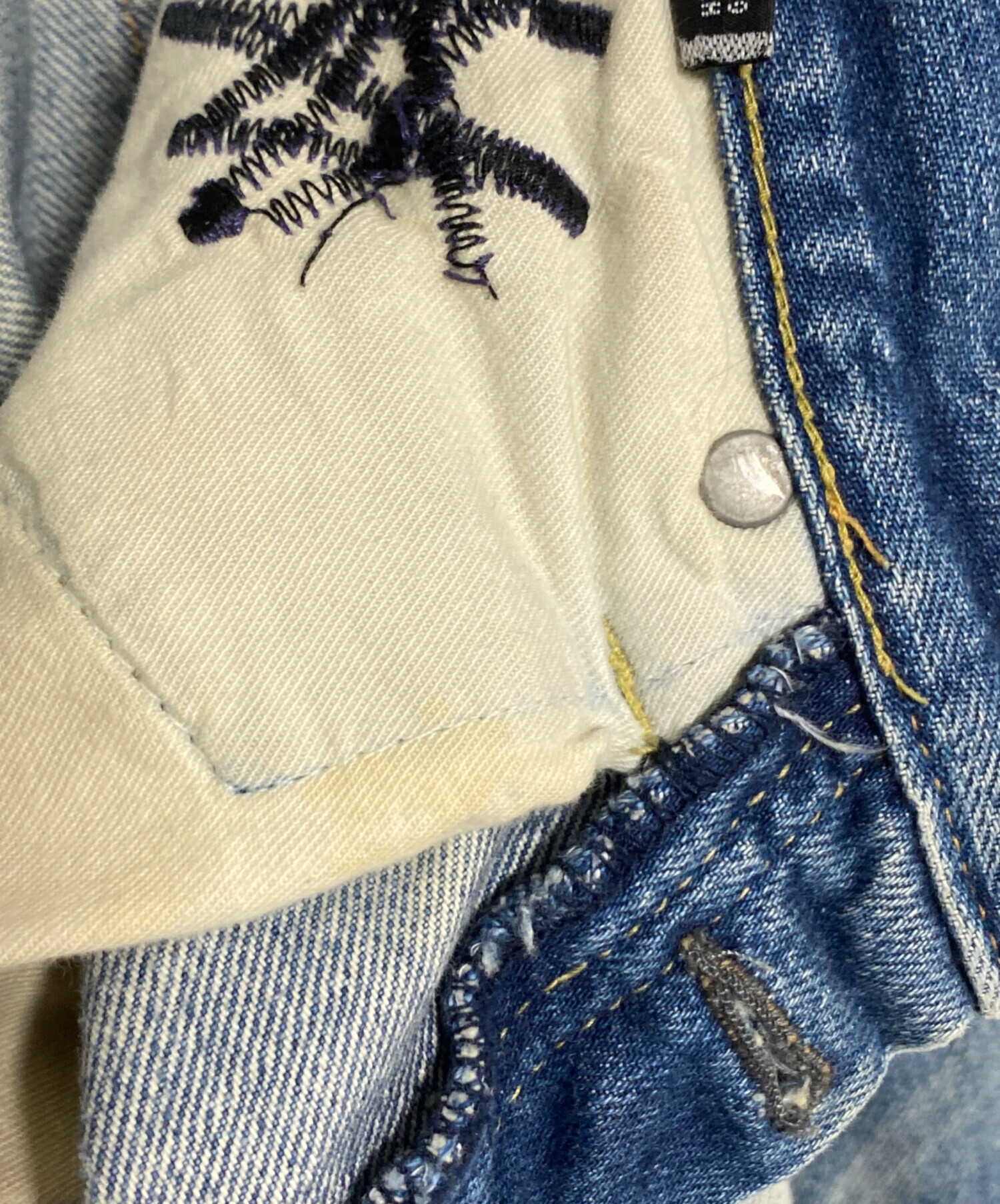 【希少】00s初期 HYSTERIC GLAMOUR スタッズ デニム 30 希少】00s初期 HYSTERIC GLAMOUR スタッズ デニム 30 中古・古着通販