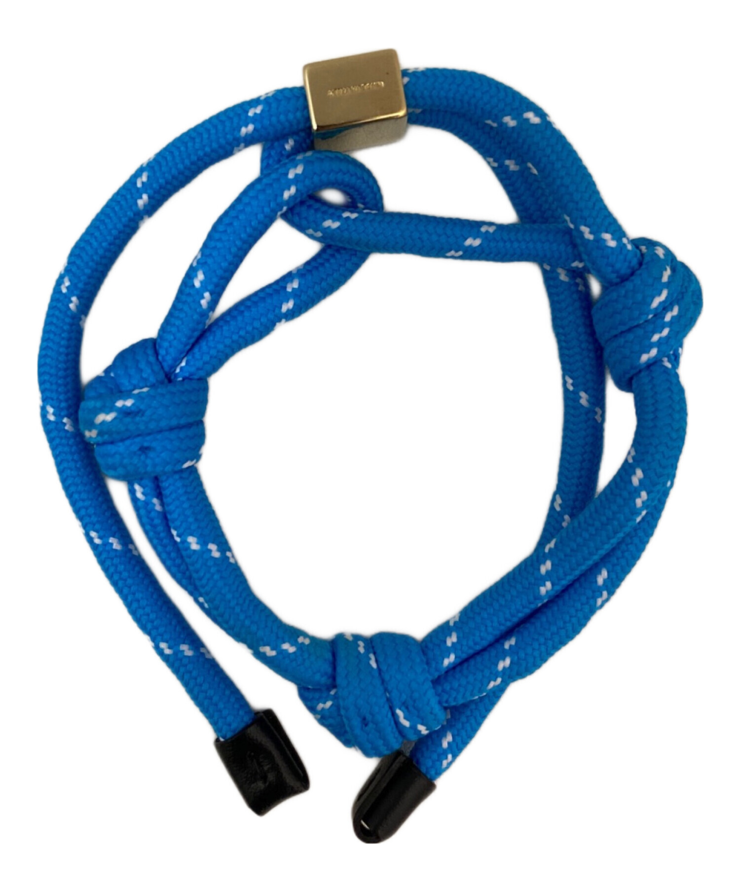 中古・古着通販】MIU MIU (ミュウミュウ) コードブレスレット スカイ