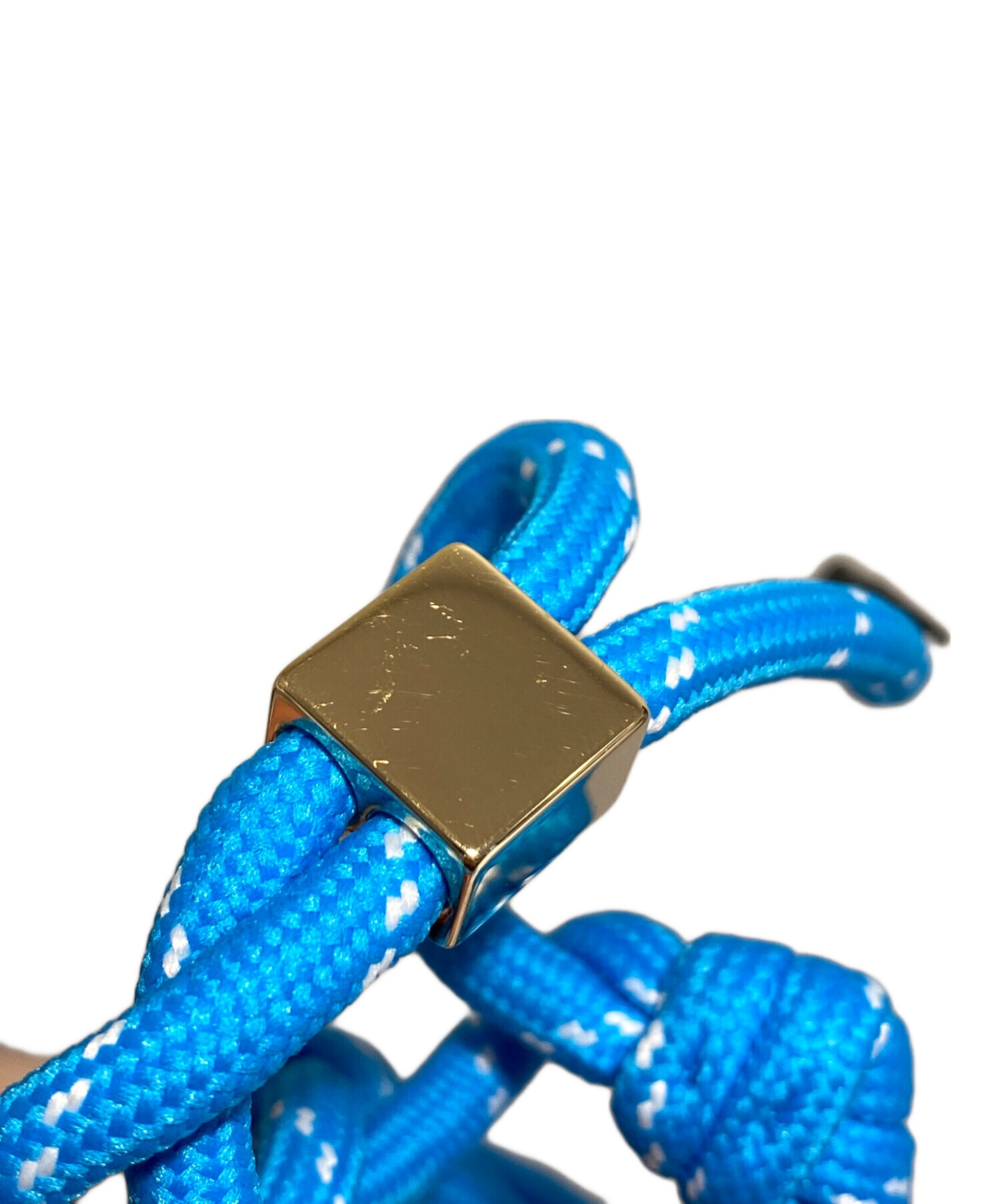 ミュウミュウ　コード　ブレスレット　アンクレット　バッグチャーム　ブルー 楽天市場】【ブラックフライデー・11/22～26限定・最大2万円OFF