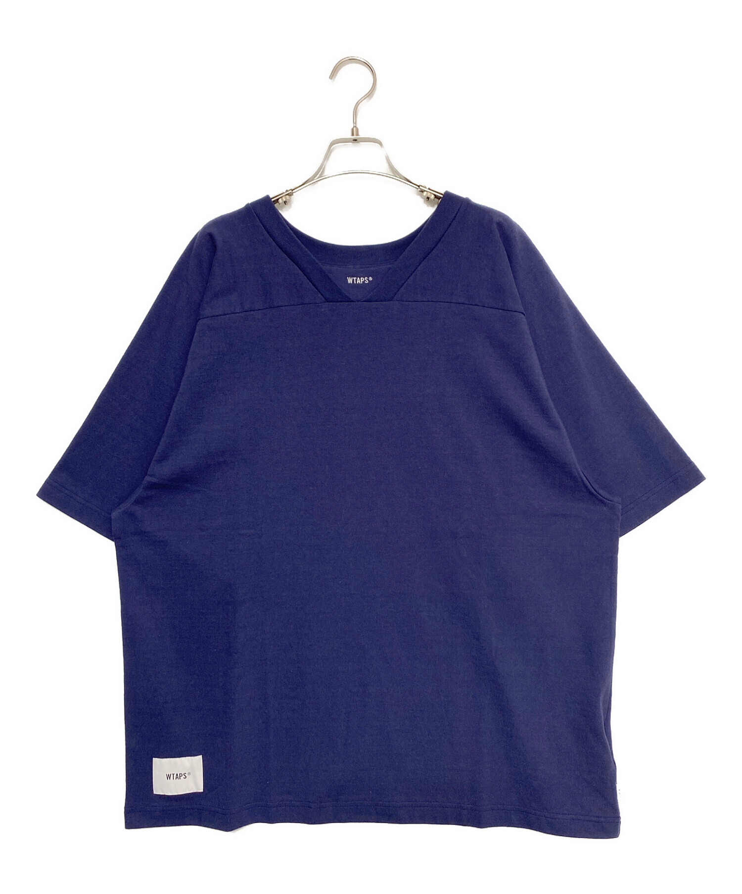 中古・古着通販】WTAPS (ダブルタップス) Tシャツ ネイビー サイズ:04 