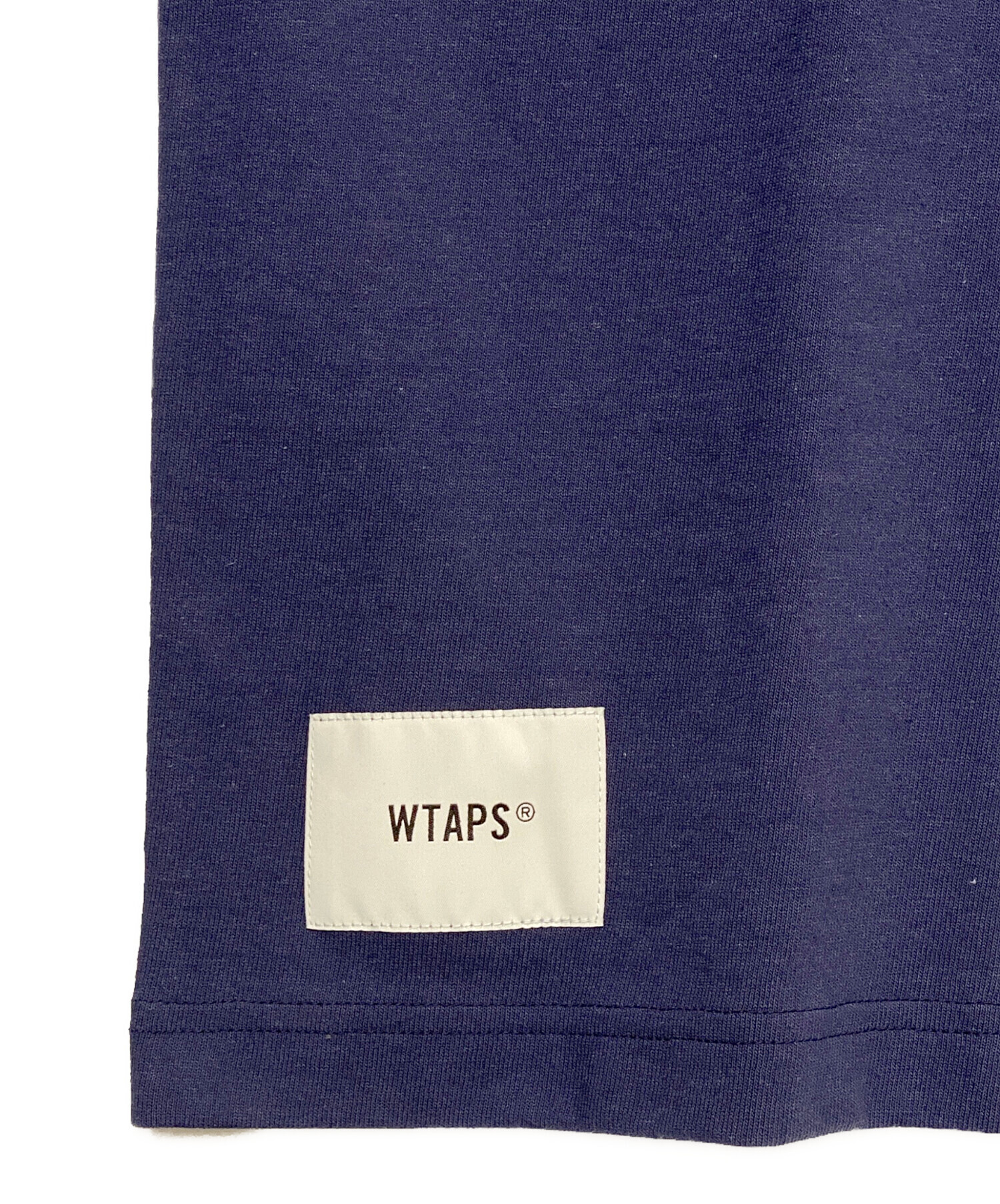 中古・古着通販】WTAPS (ダブルタップス) Tシャツ ネイビー サイズ:04 