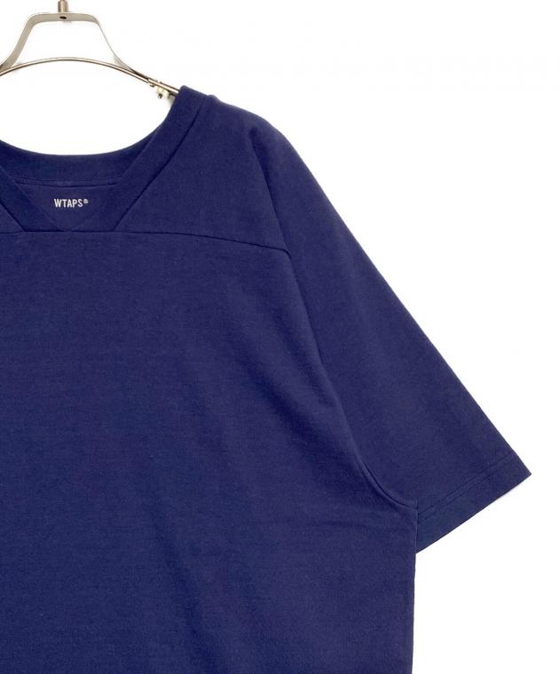 中古・古着通販】WTAPS (ダブルタップス) Tシャツ ネイビー サイズ:04 