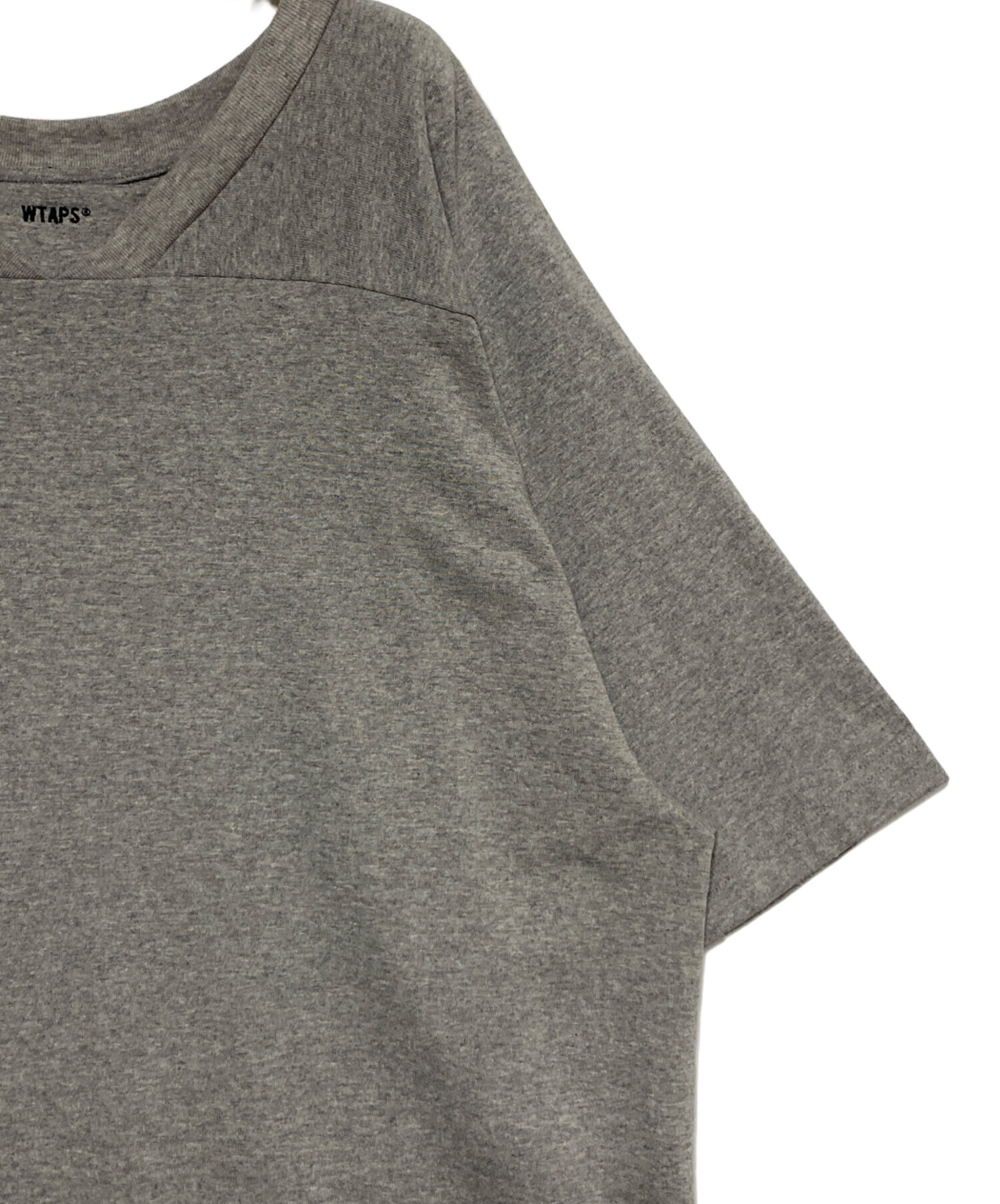 中古・古着通販】WTAPS (ダブルタップス) QB SS/COTTON グレー サイズ 