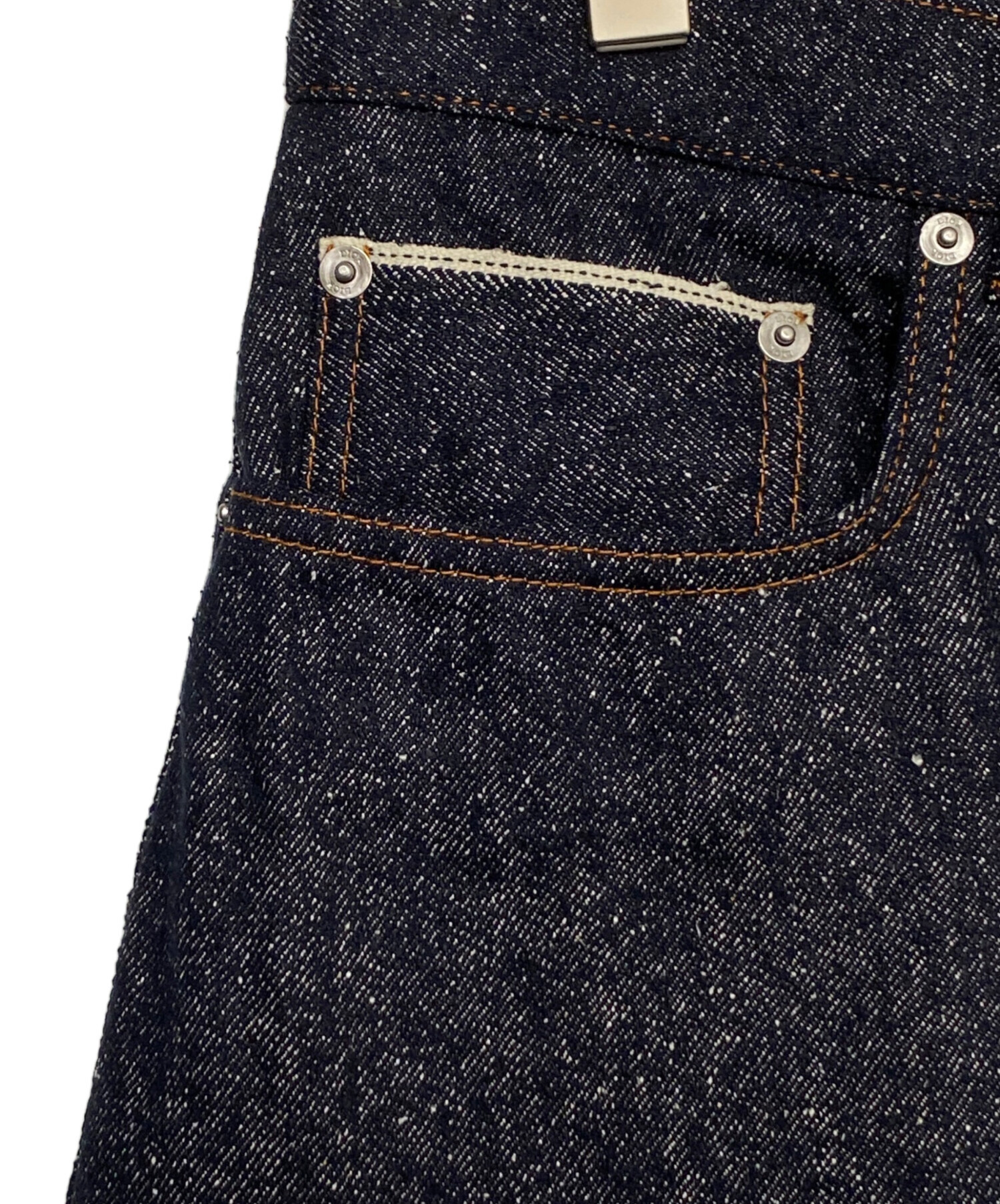 中古・古着通販】Dior (ディオール) バックロゴパッチデニムパンツ