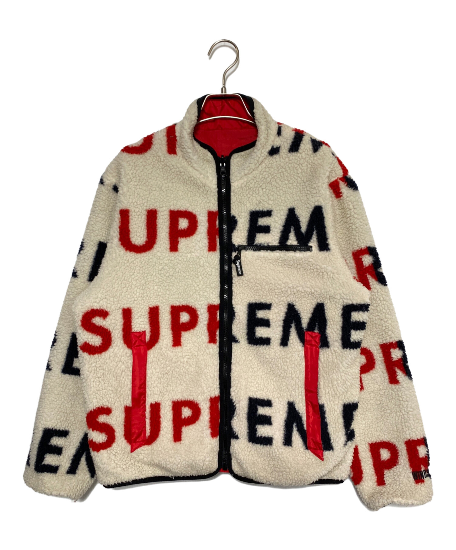 中古・古着通販】SUPREME (シュプリーム) Reversible Logo Fleece 