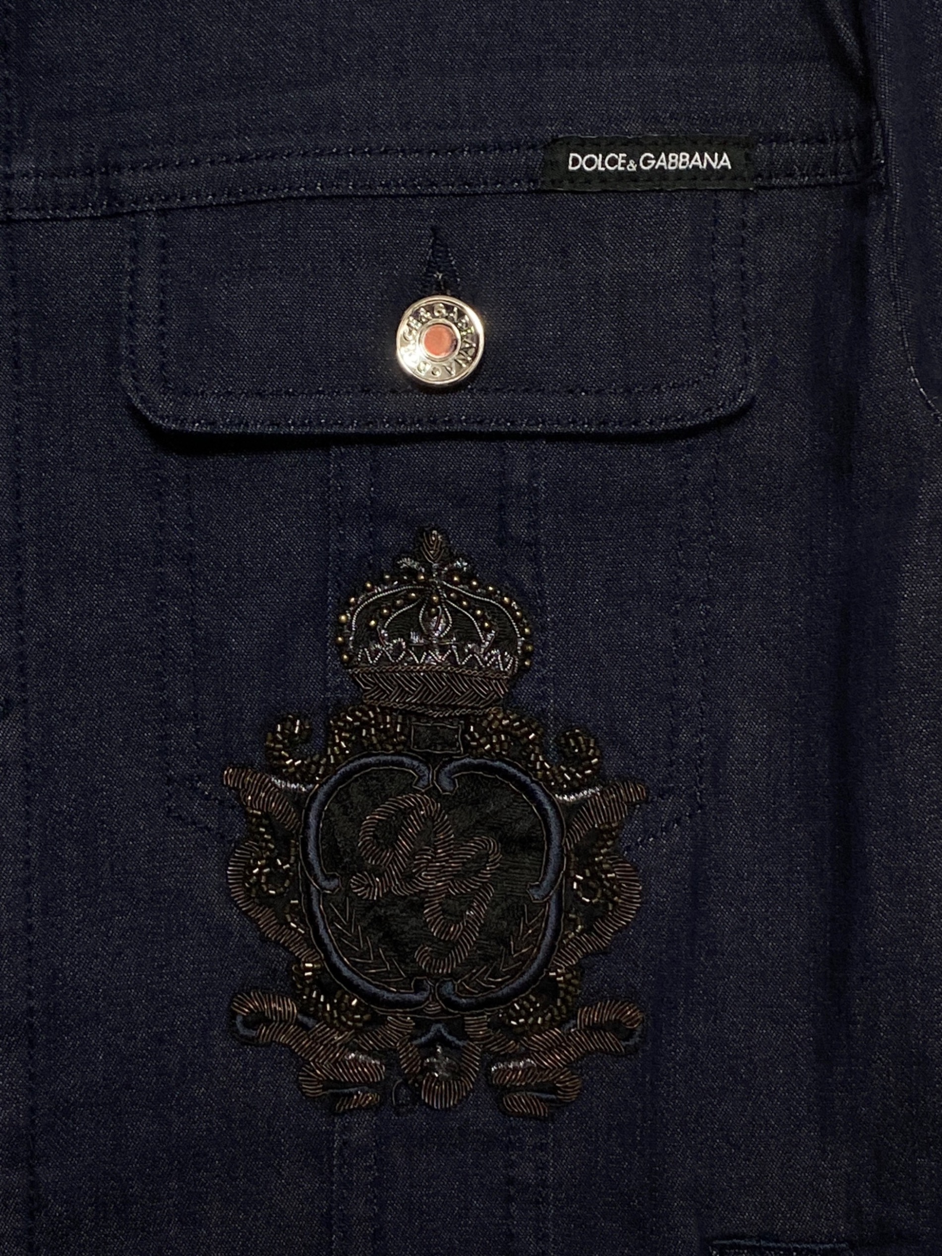 中古・古着通販】DOLCE & GABBANA (ドルチェ＆ガッバーナ) KING刺繍
