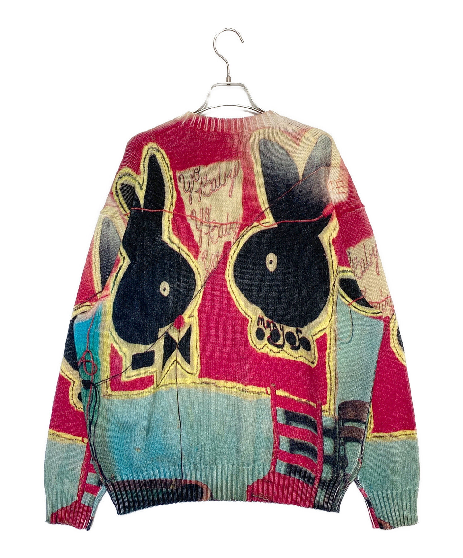 中古・古着通販】SUPREME (シュプリーム) Yo Baby Sweater レッド 