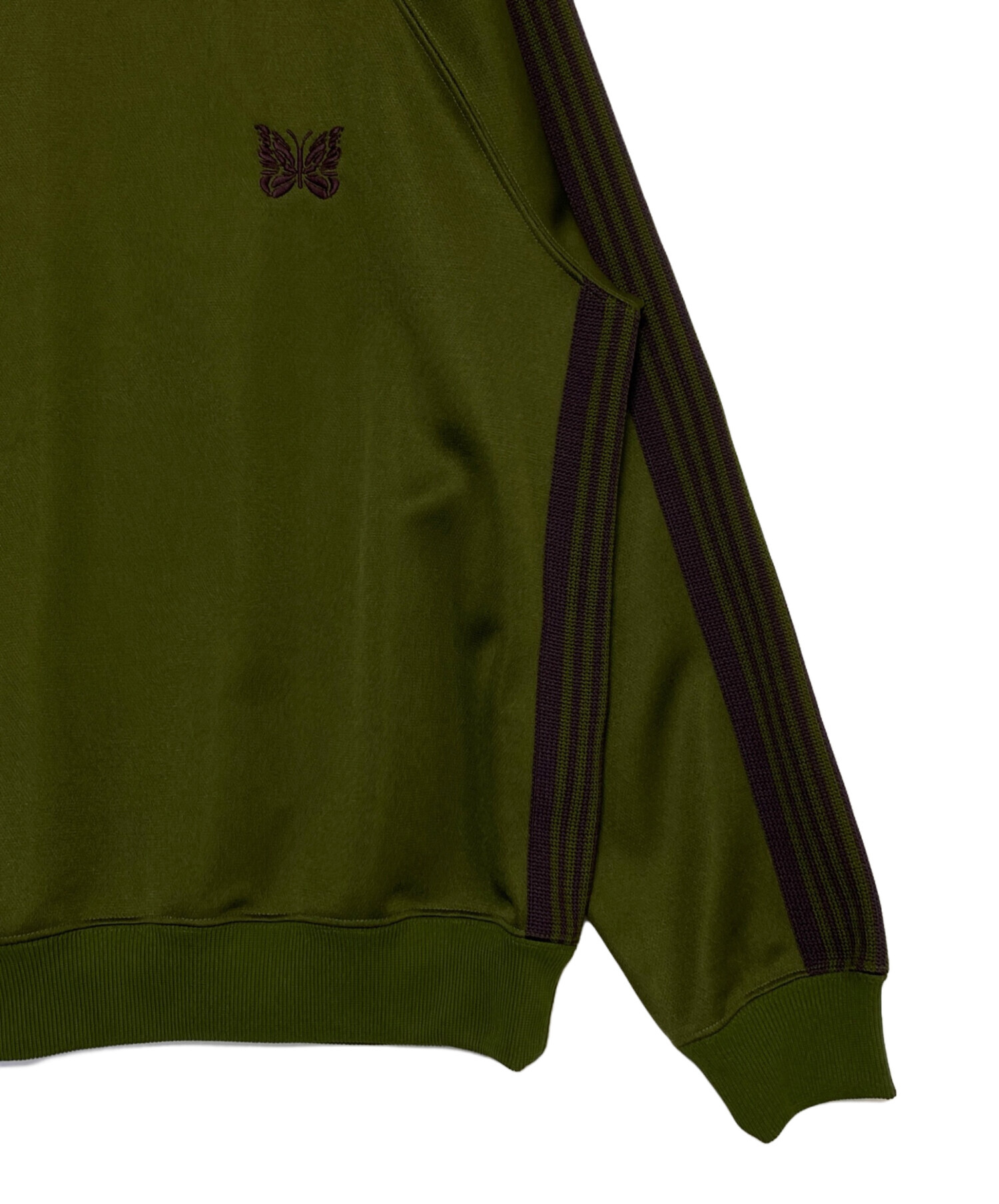 中古・古着通販】Needles (ニードルズ) TRACK CREW NECK SHIRT 