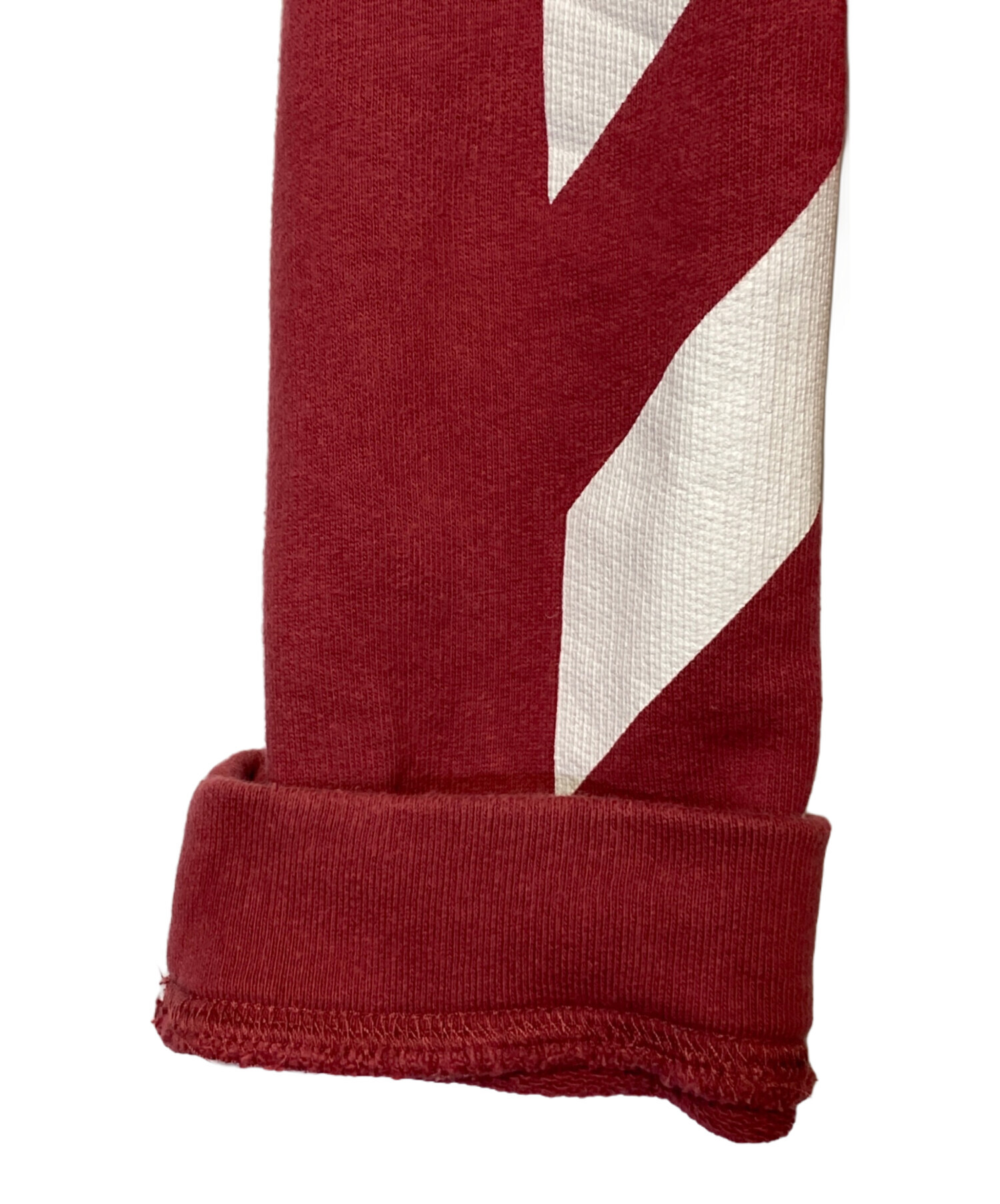 中古・古着通販】OFFWHITE (オフホワイト) アローロゴパーカー レッド