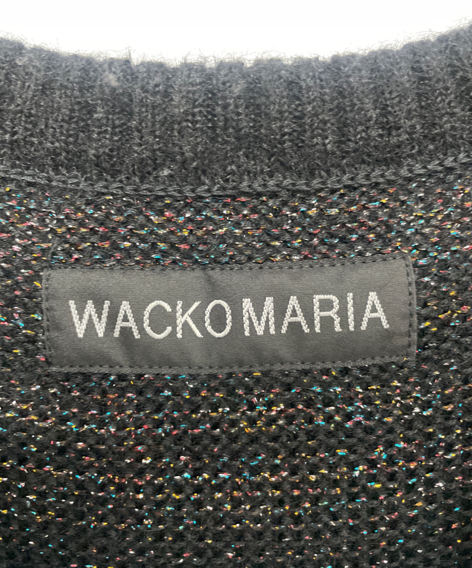 中古・古着通販】WACKO MARIA (ワコマリア) GLITTER MOHAIR KNIT 