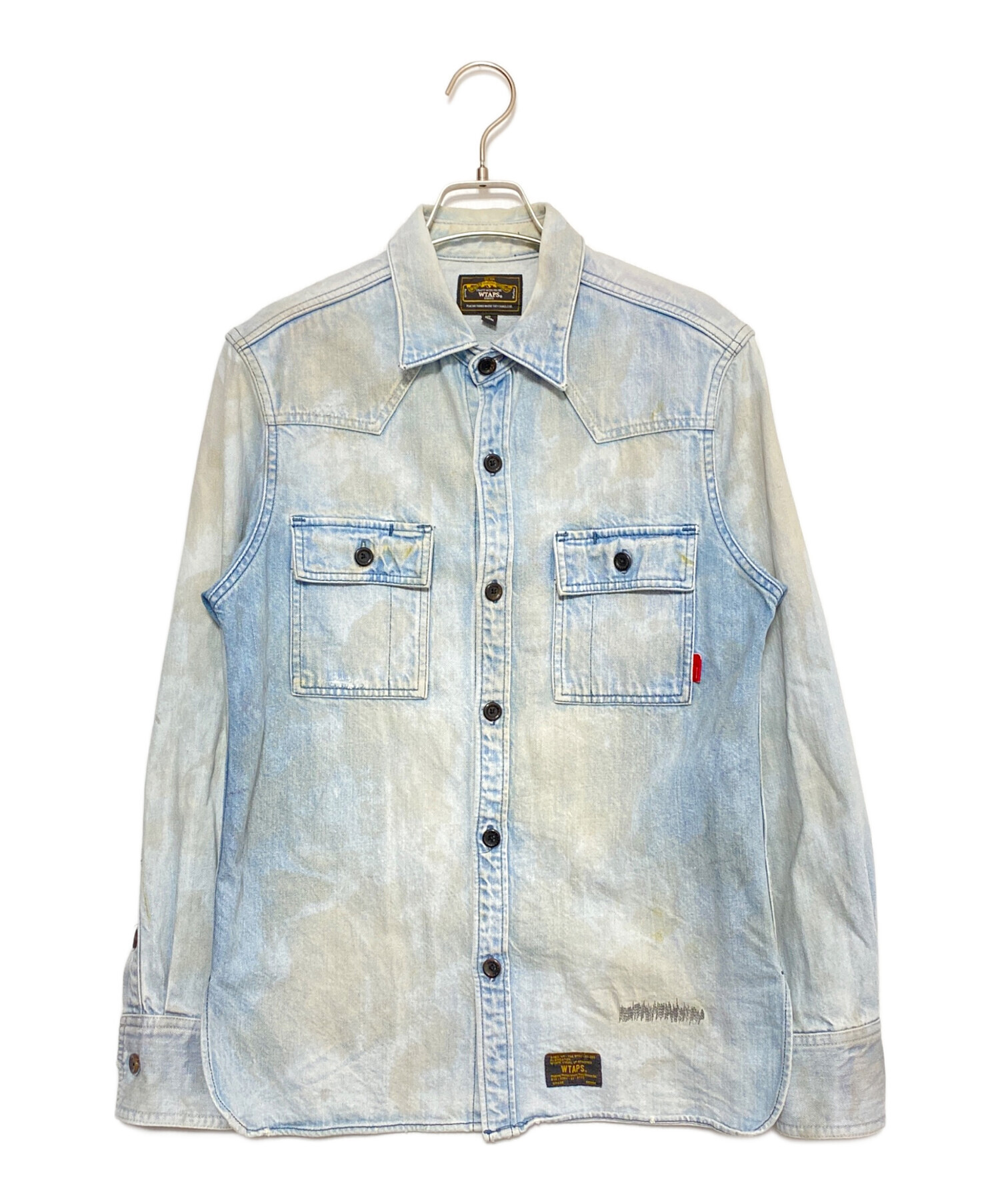 中古・古着通販】WTAPS (ダブルタップス) ALLMAN/SHIRT.COTTON.DENIM 