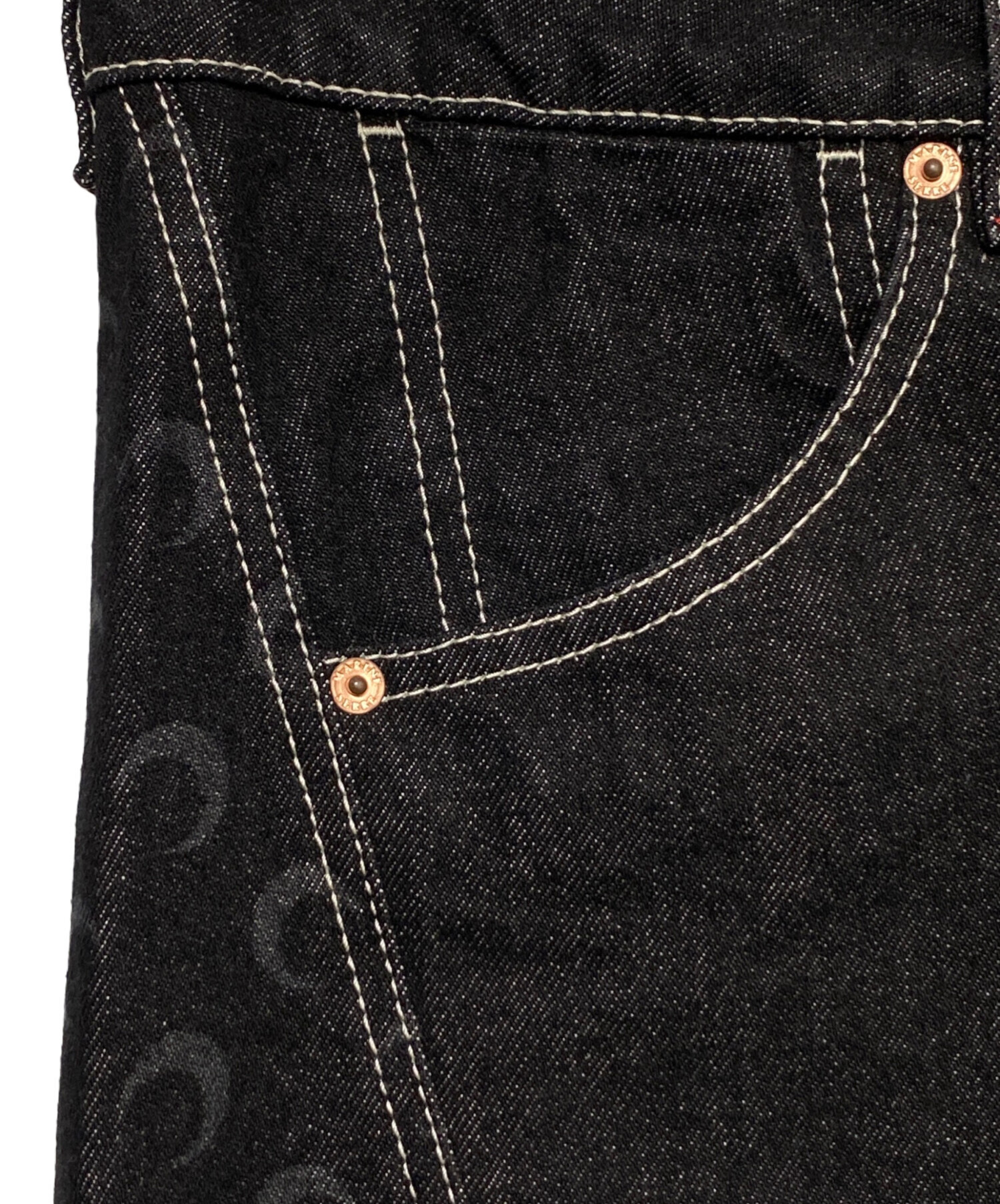 中古・古着通販】MARINE SERRE (マリーンセル) MOON LASER DENIM 