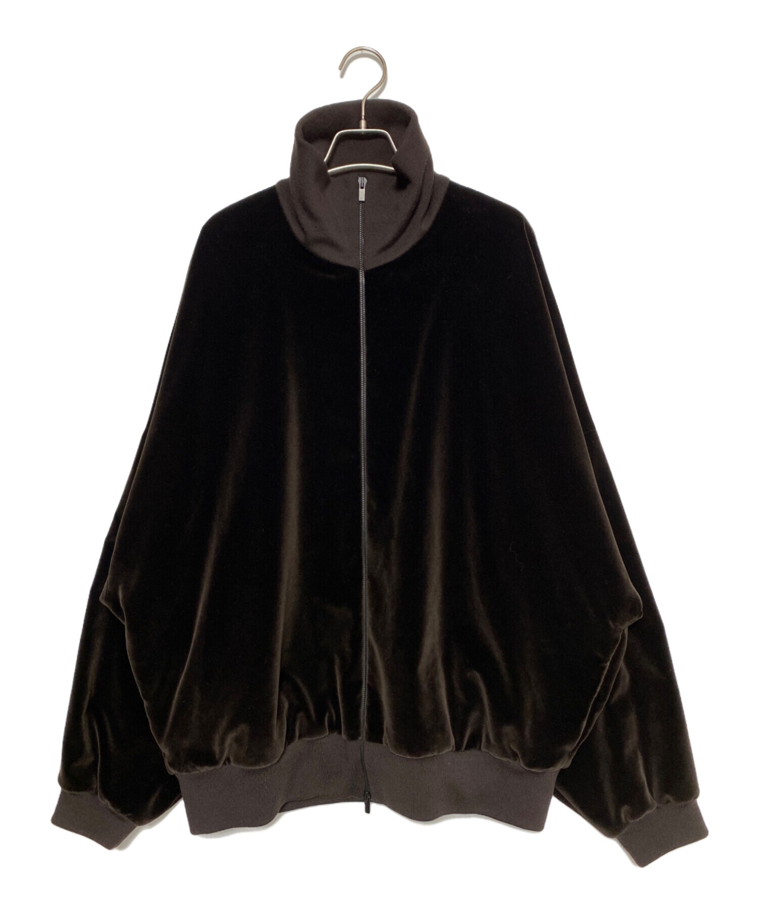 未使用 タグ付き  VELVET TRACK JACKET 黒/M 中古・古着通販】Fear Of God (フィア・オブ・ゴッド) Velvet Track
