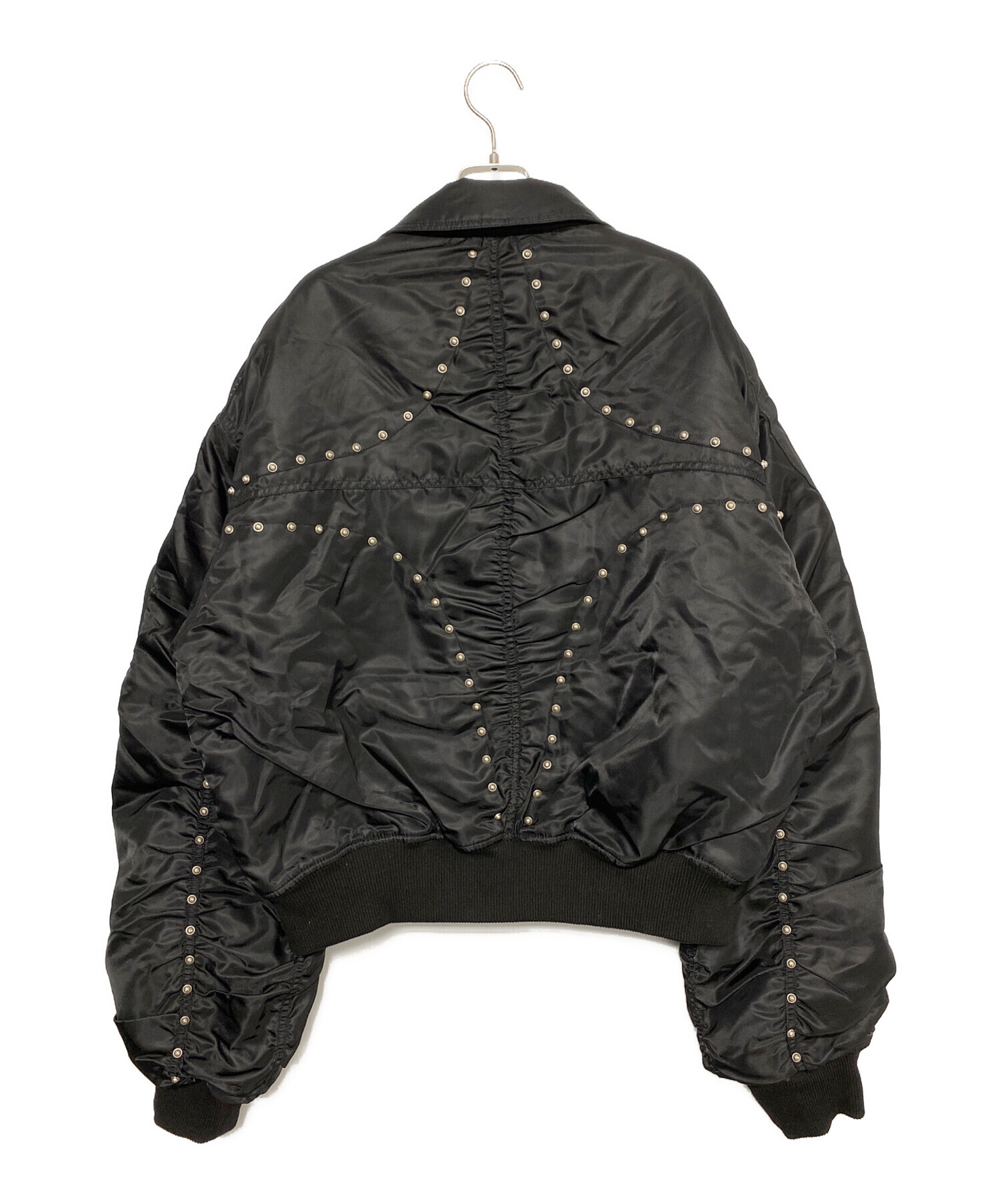 中古・古着通販】THUG CLUB (サグ クラブ) NYLON STUDDED BOMBER