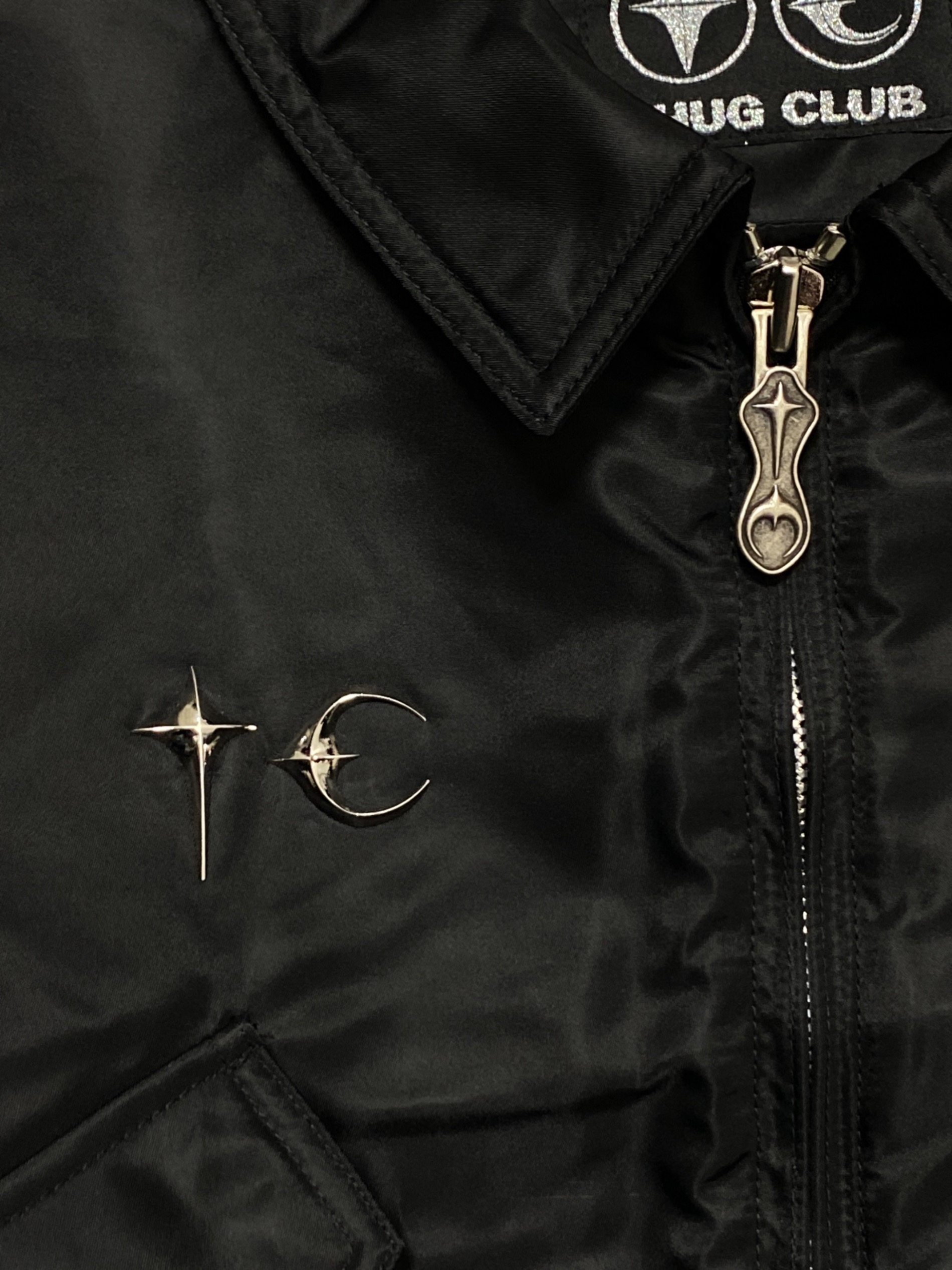 中古・古着通販】THUG CLUB (サグ クラブ) NYLON STUDDED BOMBER
