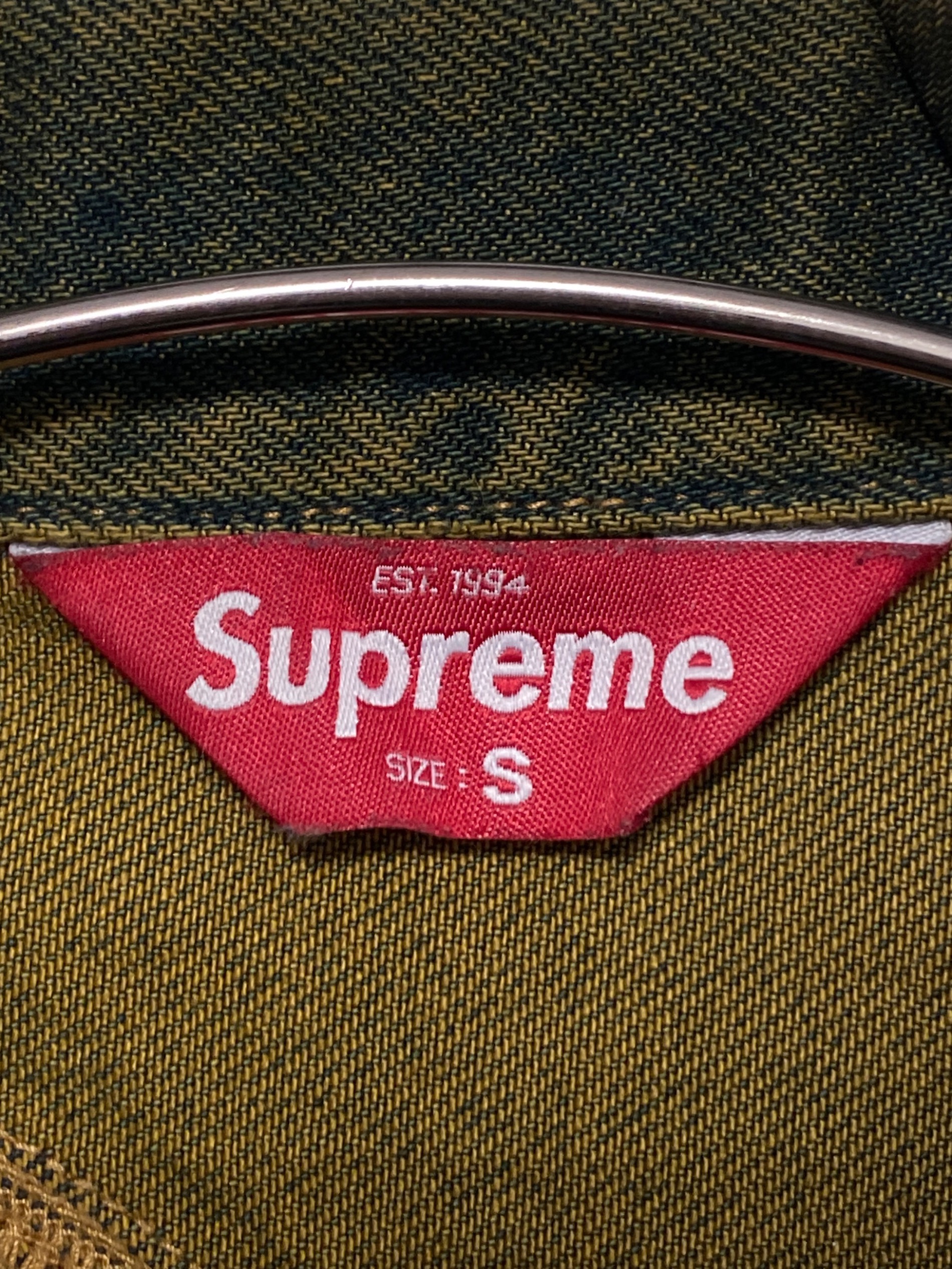 中古・古着通販】SUPREME (シュプリーム) S Logo Denim Trucker Jacket