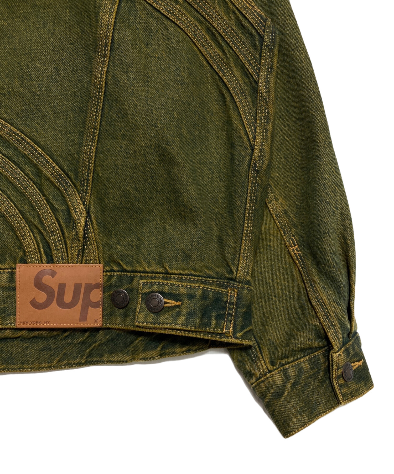 中古・古着通販】SUPREME (シュプリーム) S Logo Denim Trucker Jacket