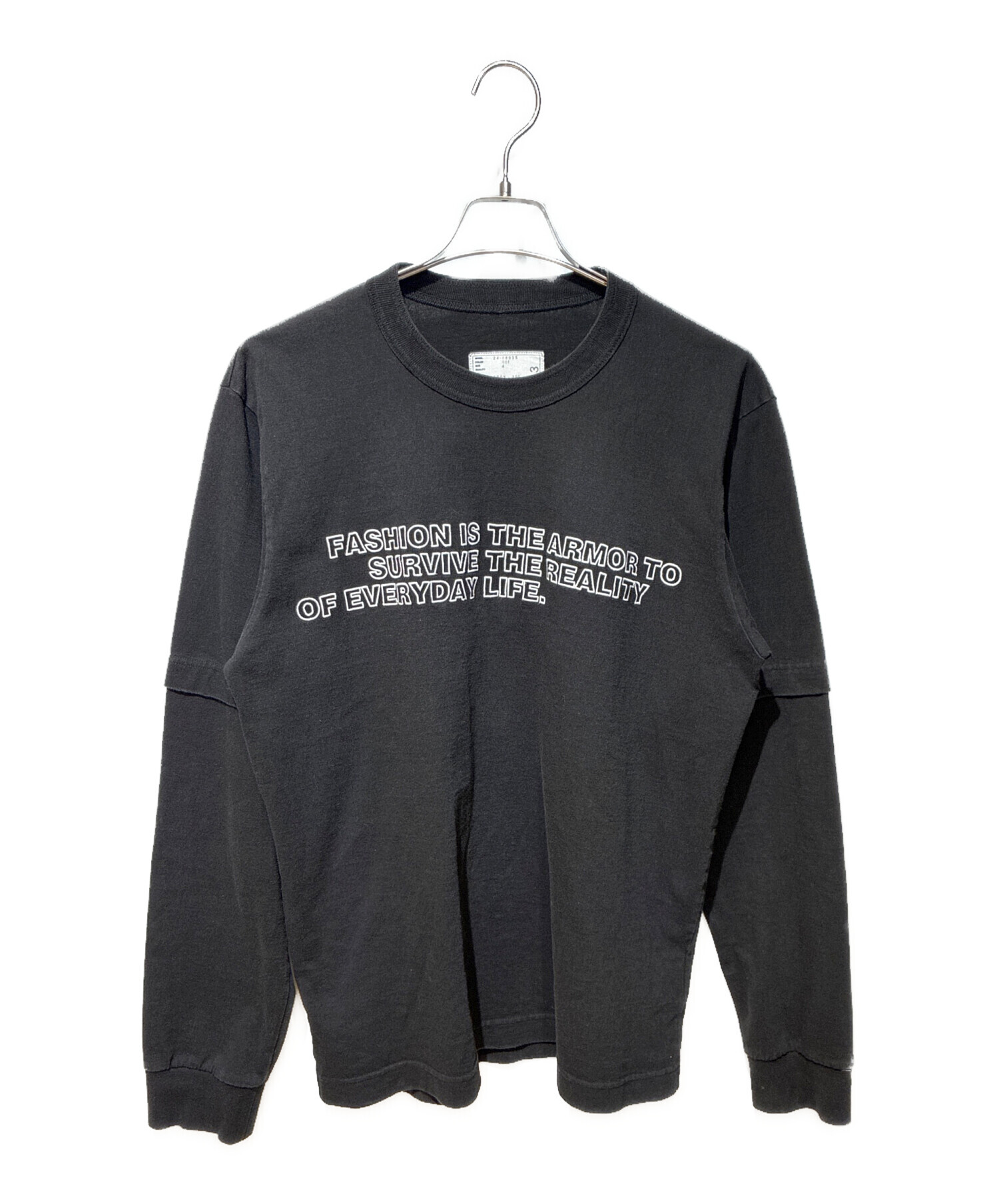 中古・古着通販】sacai (サカイ) Graphic Embroidery L/S T-Shirt 