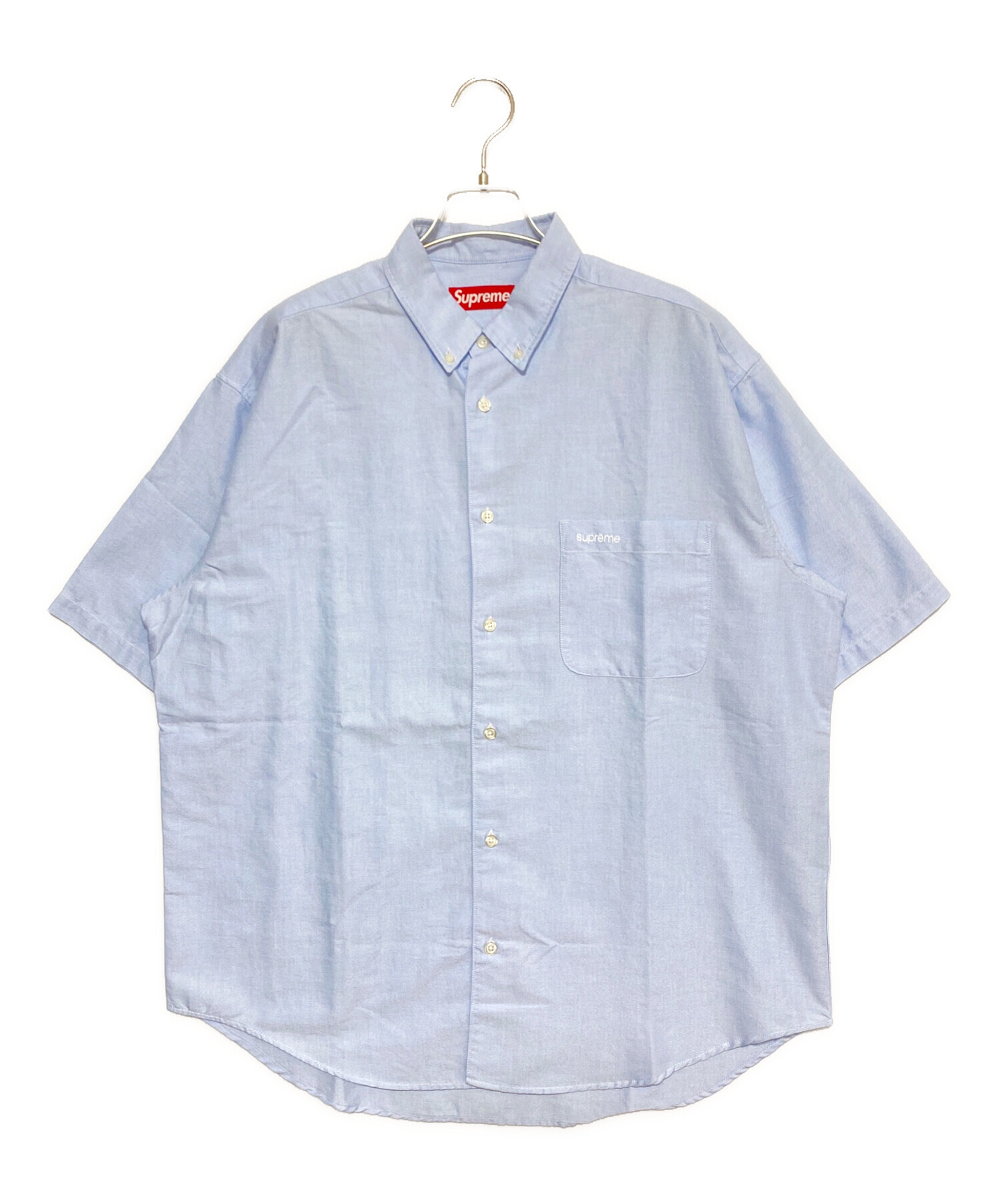 美品　supreme loose fit oxford shirt シュプリーム ☆24AW WEEK1☆Supreme Loose Fit Flannel Oxford Shirt (Supreme