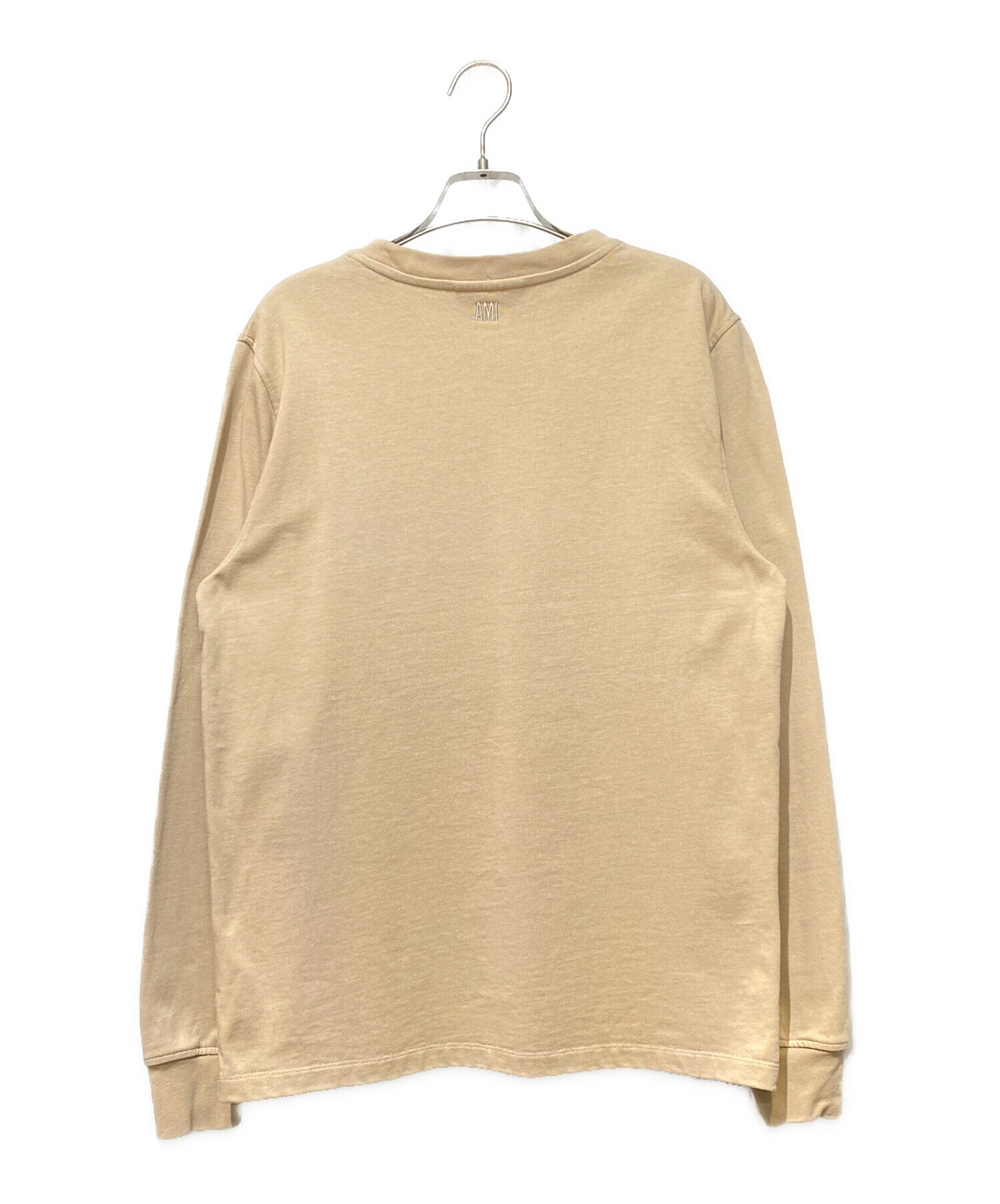 中古・古着通販】AMIPARIS (アミパリス) ハートロゴ入り長袖Tシャツ