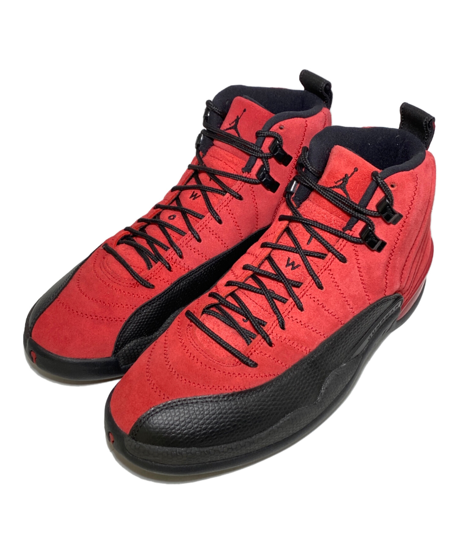 中古・古着通販】NIKE (ナイキ) AIR JORDAN 12 ブラック×レッド サイズ 