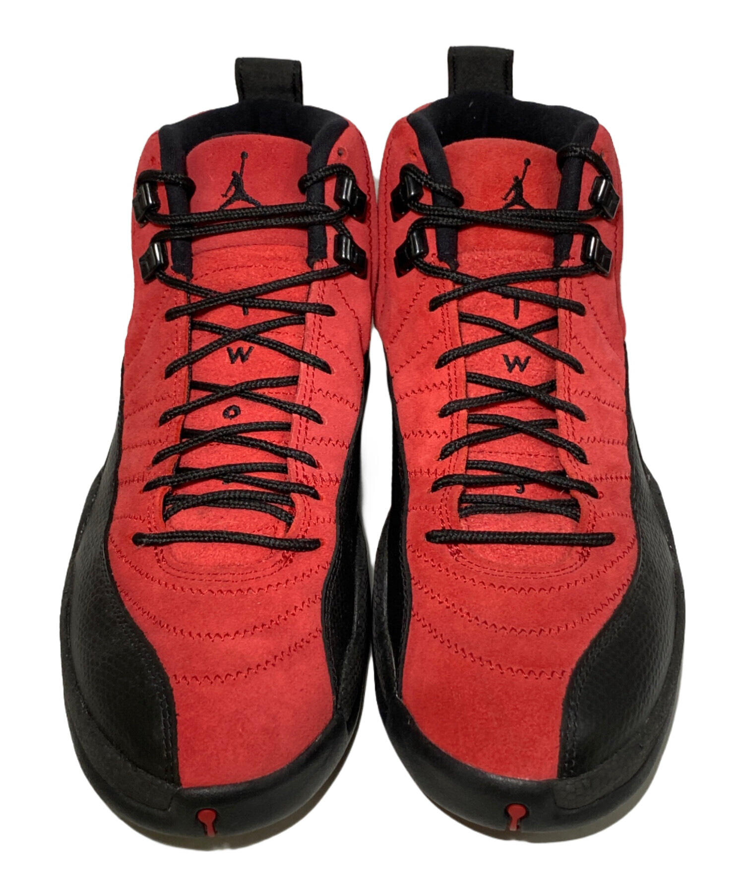 中古・古着通販】NIKE (ナイキ) AIR JORDAN 12 ブラック×レッド サイズ 