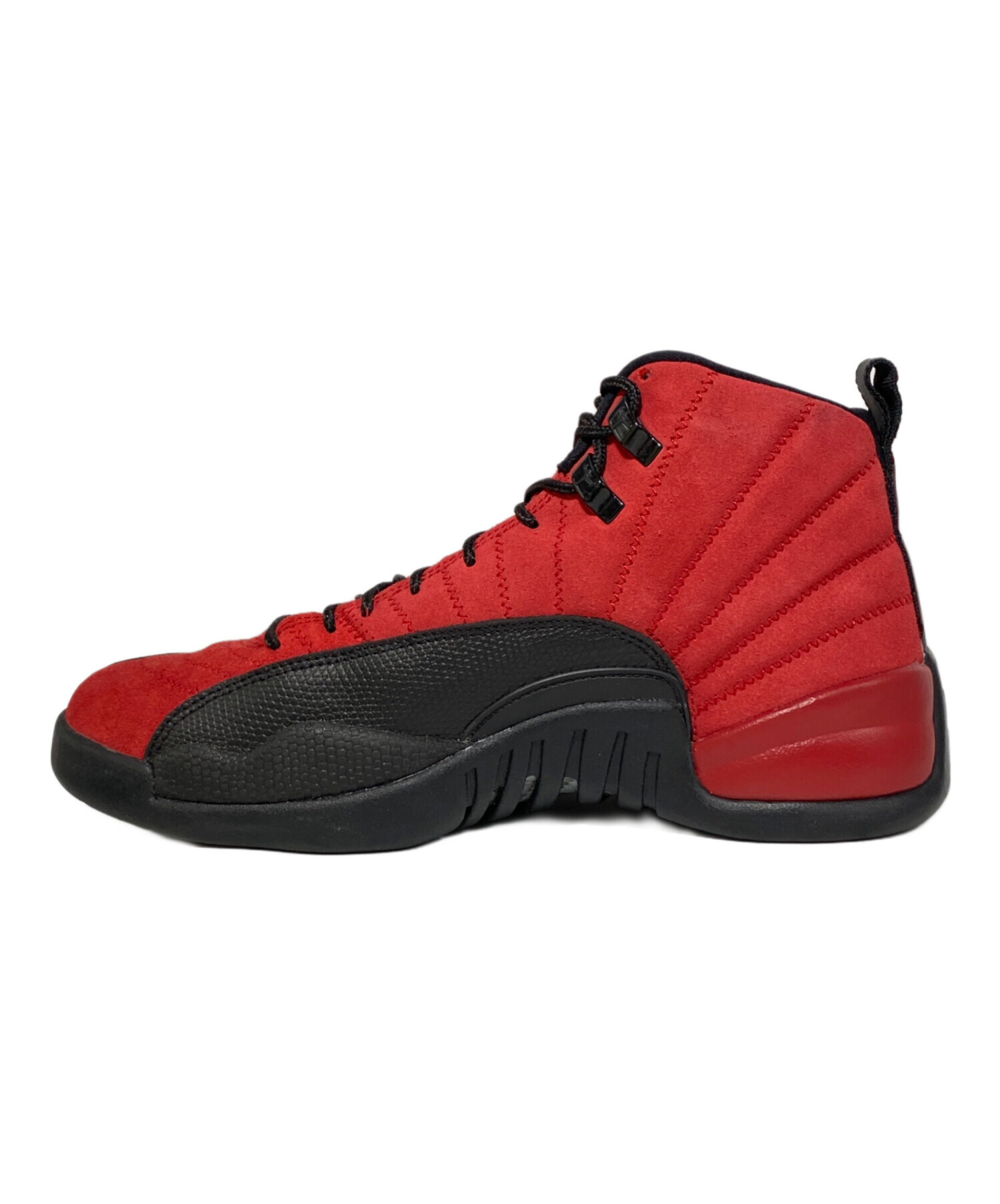 中古・古着通販】NIKE (ナイキ) AIR JORDAN 12 ブラック×レッド サイズ 