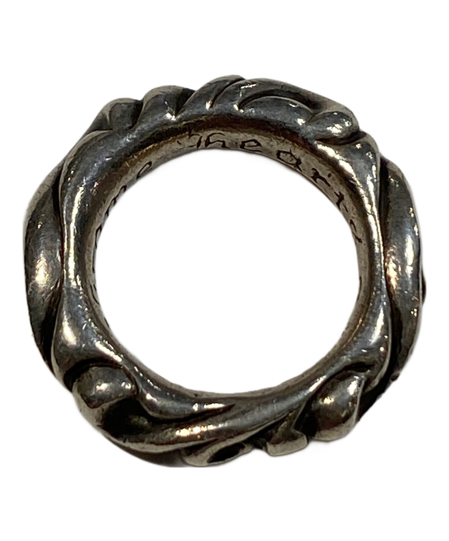 CHROME HEARTS クロムハーツ スクロール リング　7号 中古・古着通販】CHROME HEARTS (クロムハーツ) スクロールバンド