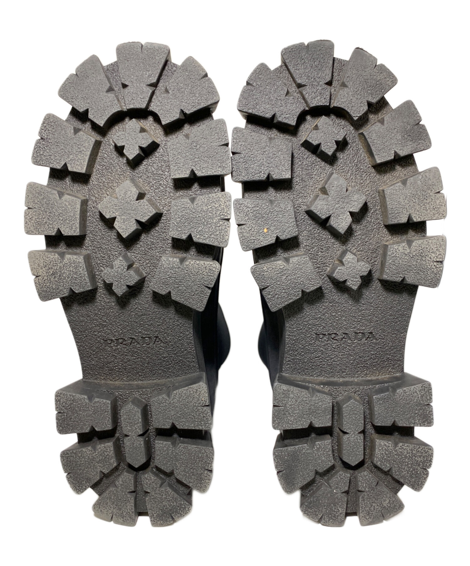 中古・古着通販】PRADA (プラダ) モノリスRe-Nylonギャバジンブーツ