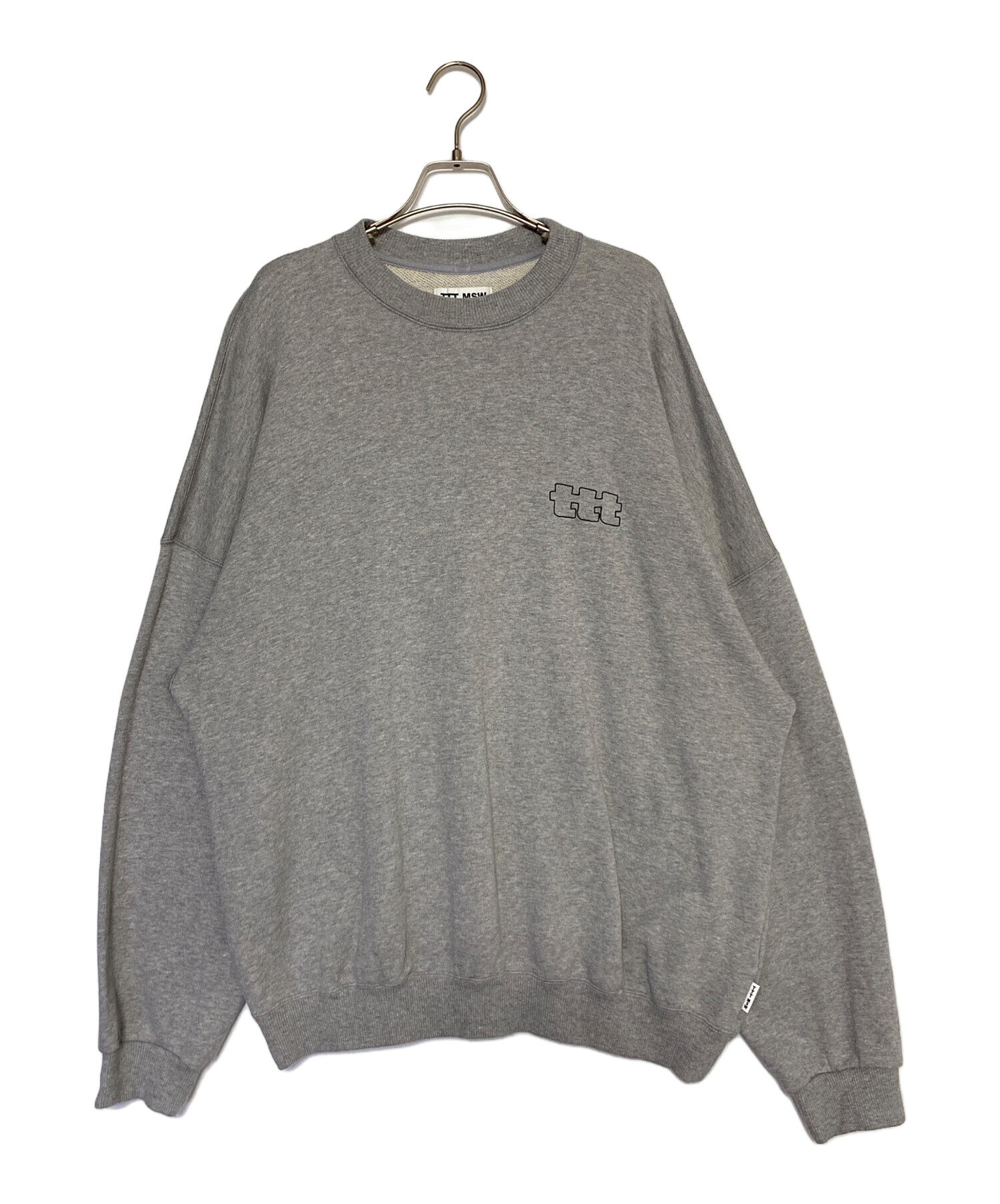 ttt msw 袖レザー　スウェット　XL 中古・古着通販】TTT MSW (ティー) MIDNIGHT PIZZA CLUB (ミッドナイト