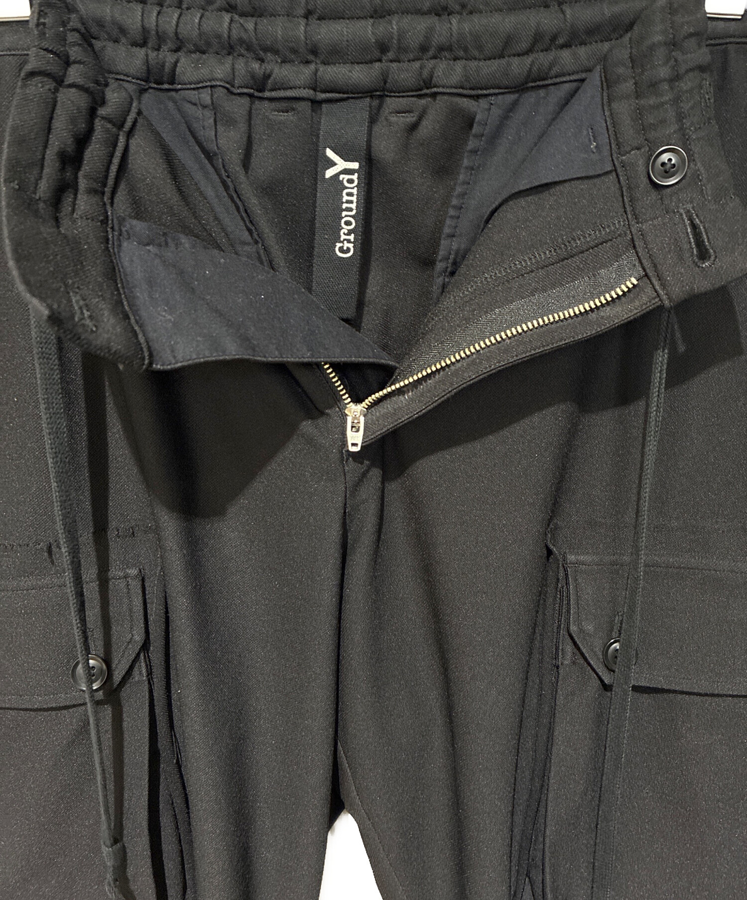 中古・古着通販】GROUND Y (グラウンドワイ) Jersey Twill Military 