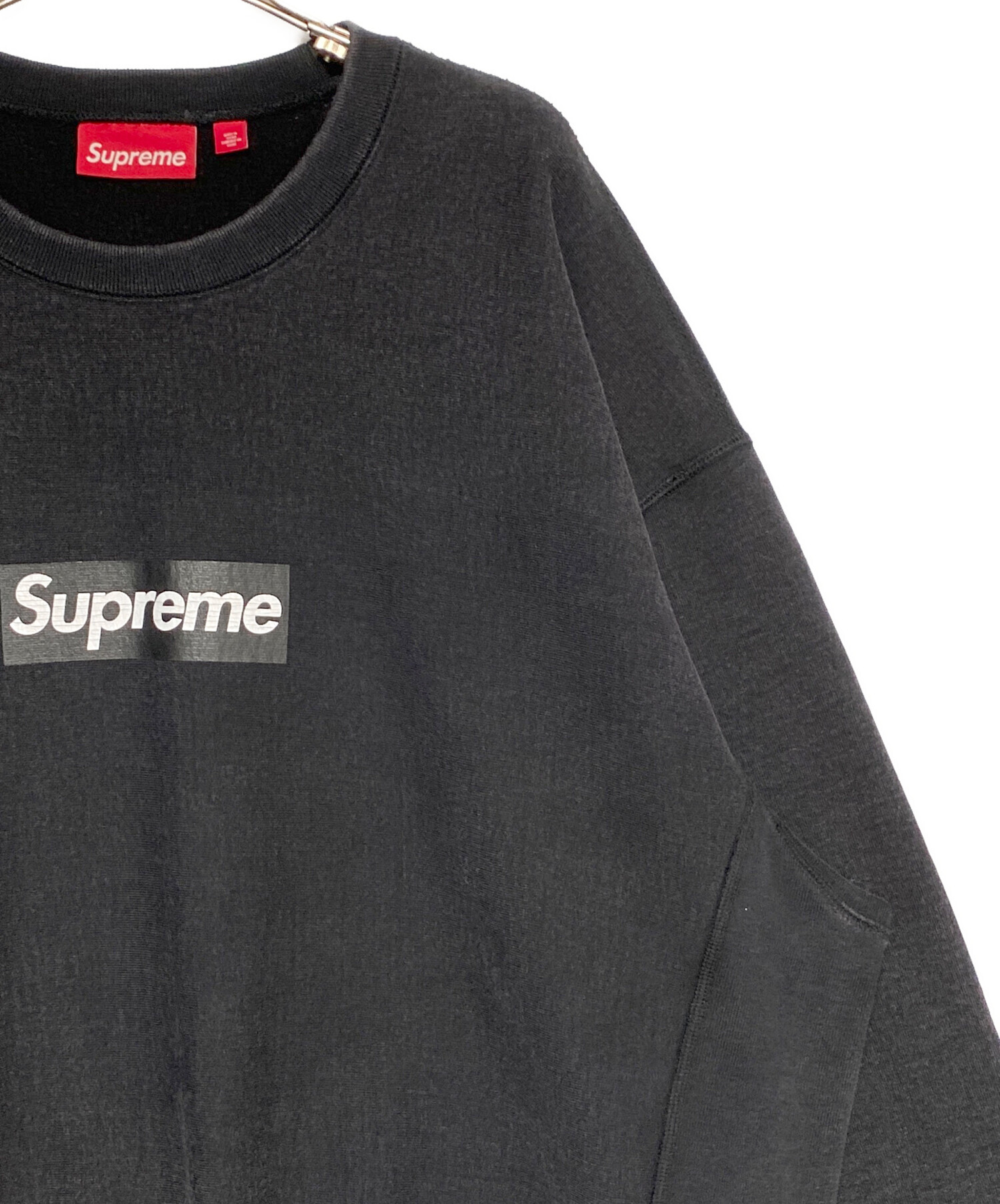 中古・古着通販】SUPREME (シュプリーム) Washed Box Logo Crewneck