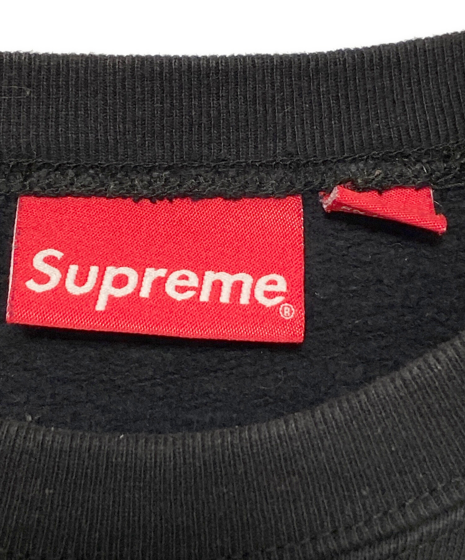 中古・古着通販】SUPREME (シュプリーム) Stars Crewneck ブラック 