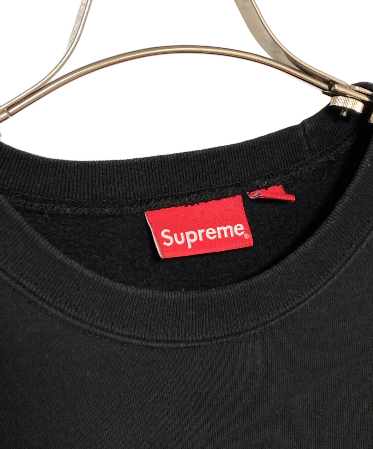 中古・古着通販】SUPREME (シュプリーム) Stars Crewneck ブラック