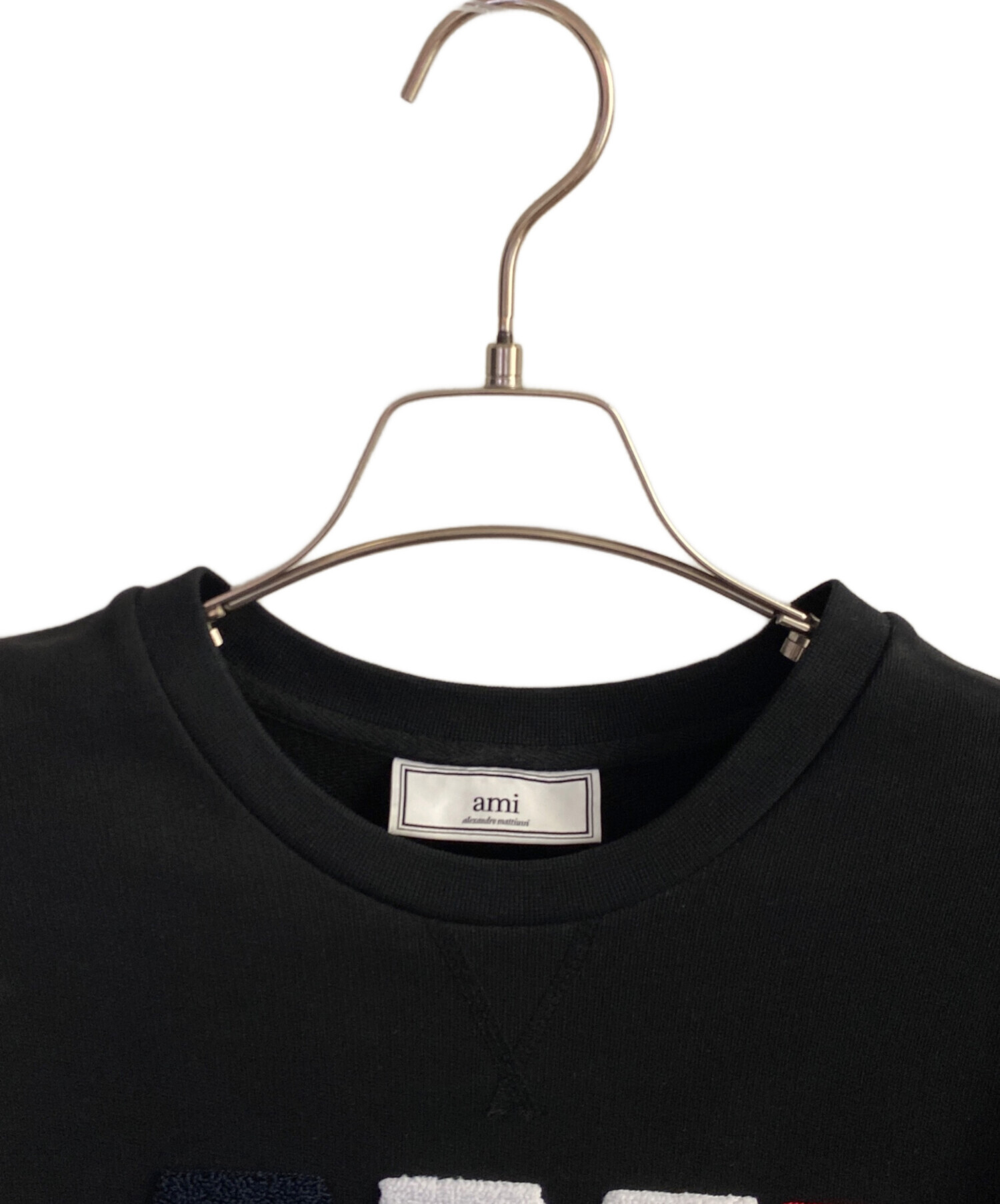 中古・古着通販】AMIPARIS (アミパリス) クルーネックロゴスウェット