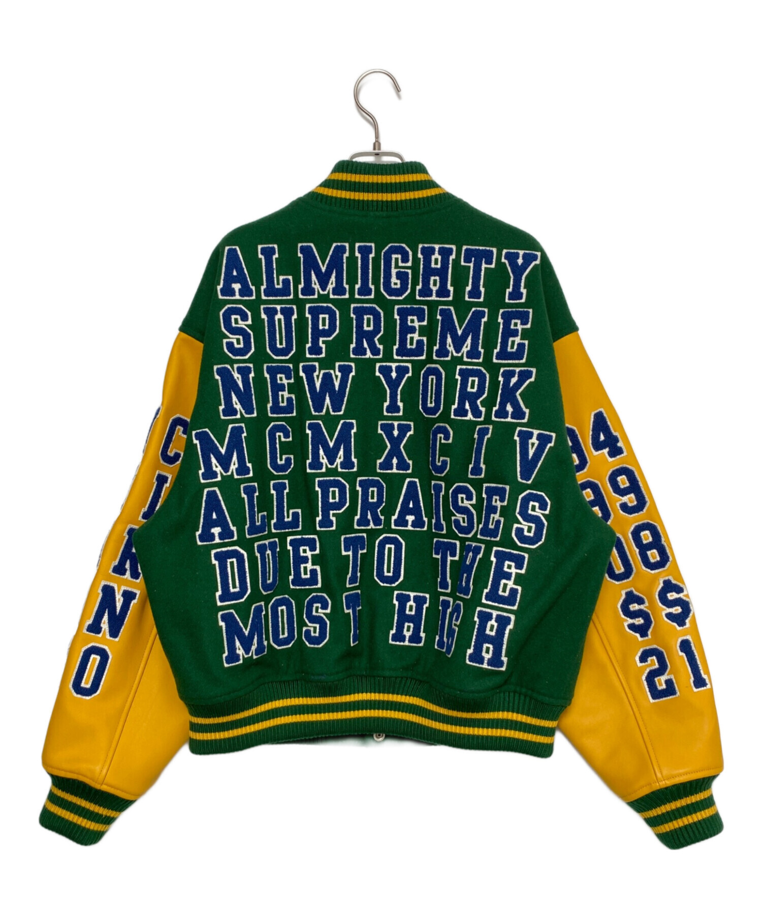 ジャケット・アウター supreme Praises Varsity Jacket 中古・古着通販】SUPREME (シュプリーム) Praises Varsity