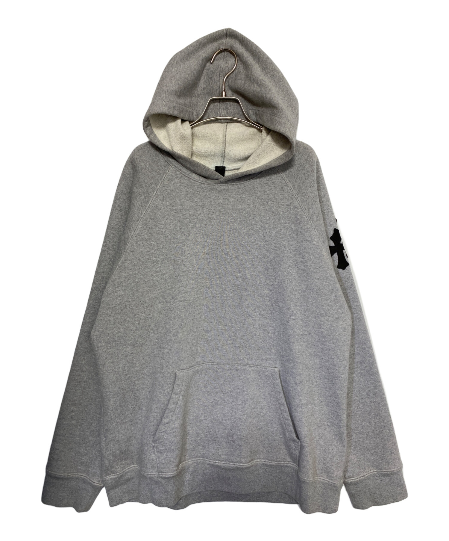 CHROME HEARTS クロムハーツ Y NOT Cemetery Cross Pullover Hoodie 