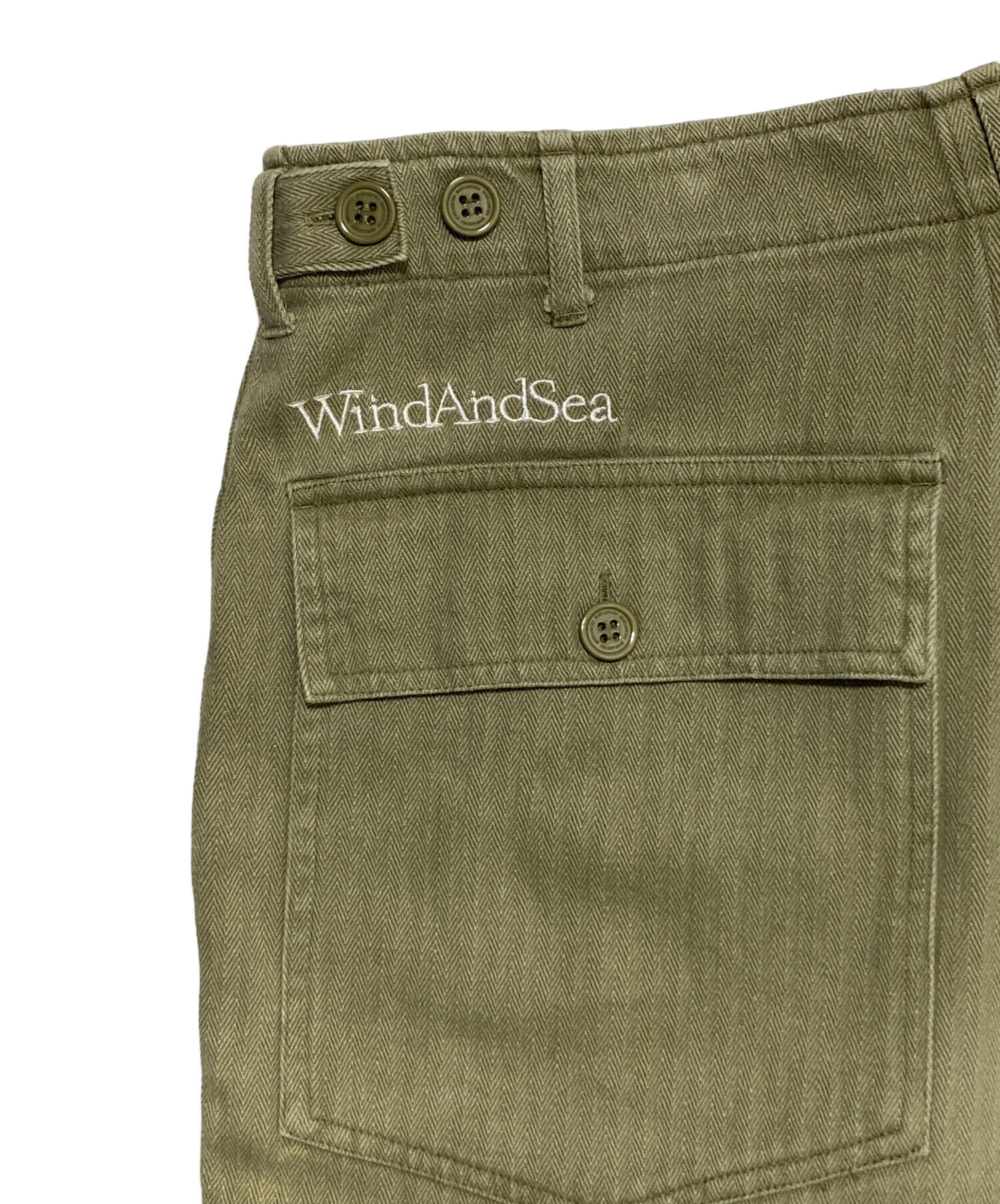 中古・古着通販】WIND AND SEA (ウィンダンシー) DOUBLE KNEE PANT 