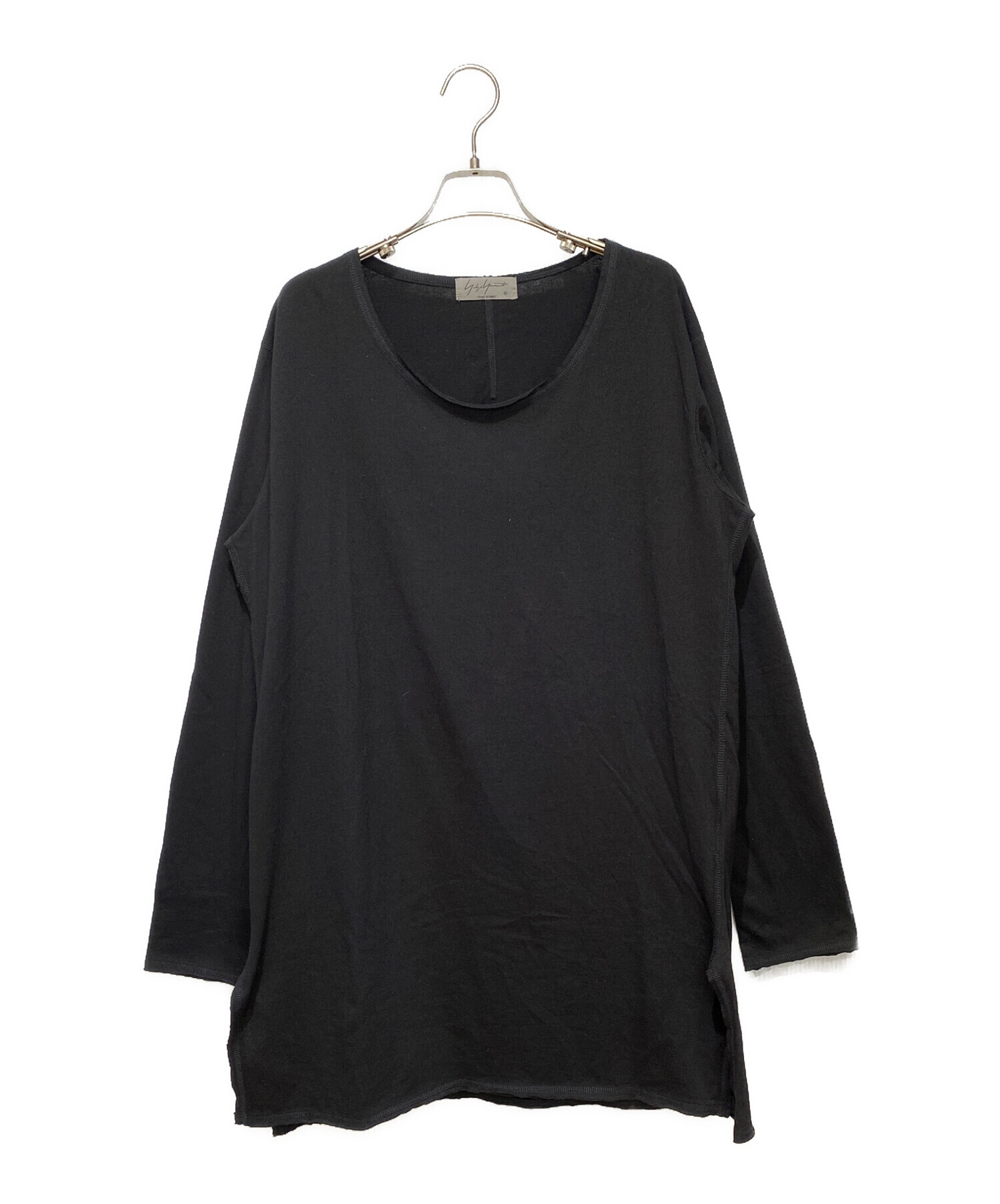 ヨウジヤマモト プールオム 22SS 花図鑑ロングスリーブカットソー ヨウジヤマモト プールオム 22SS 花図鑑ロングスリーブカットソー