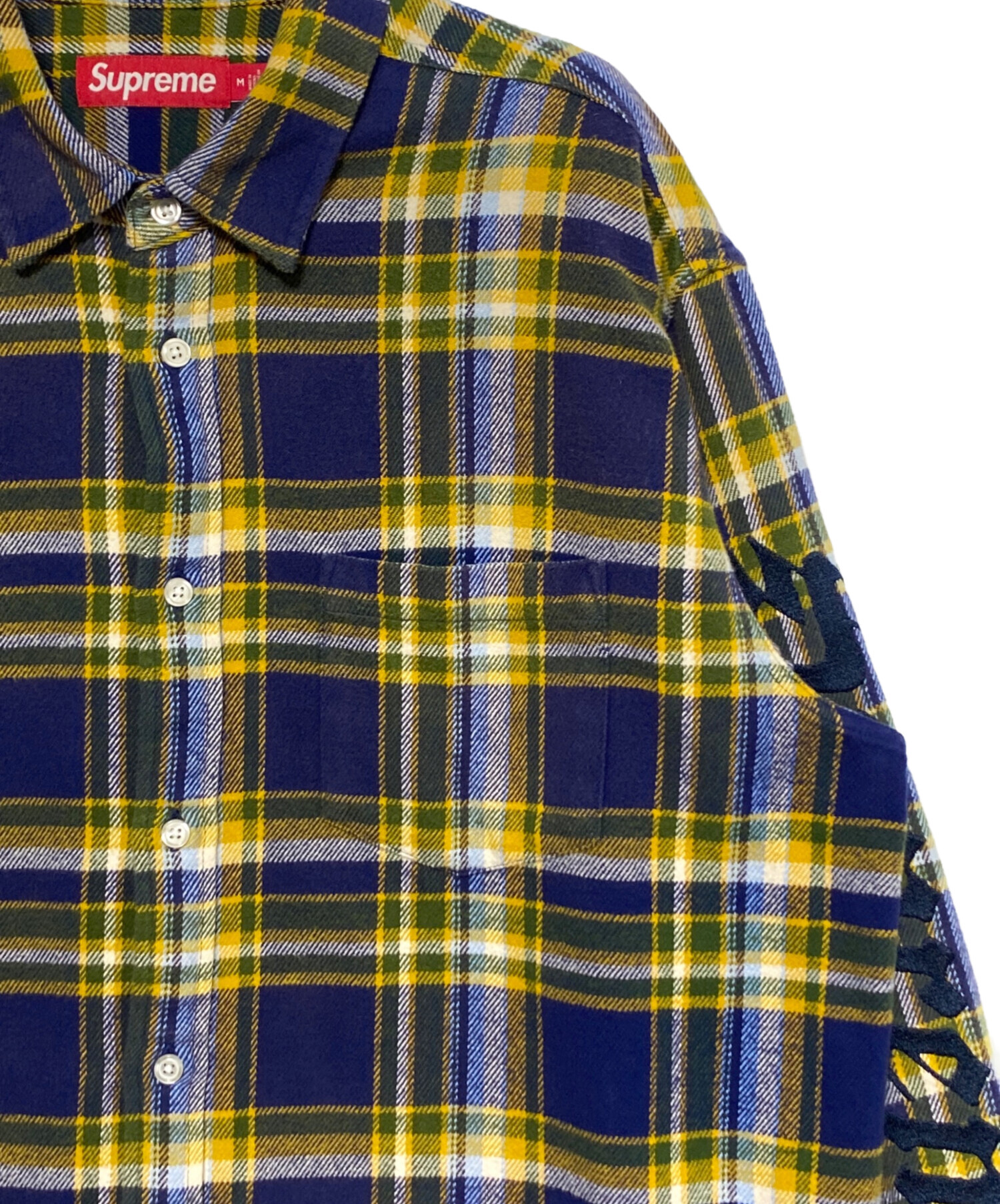 中古・古着通販】SUPREME (シュプリーム) Old English Plaid Flannel