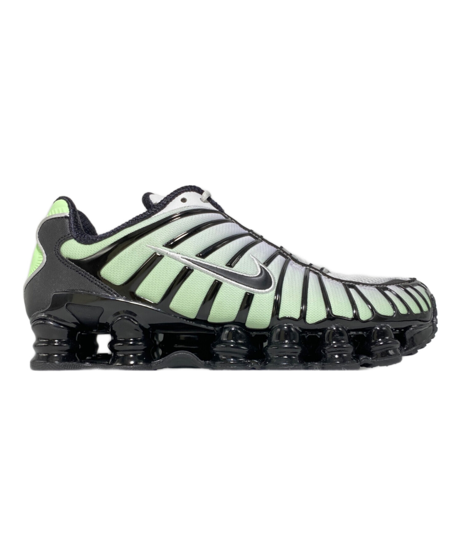 NIKE SHOX TL US8(26cm)極美中古品 中古・古着通販】NIKE (ナイキ) SHOX TL ミントグリーン×ブラック