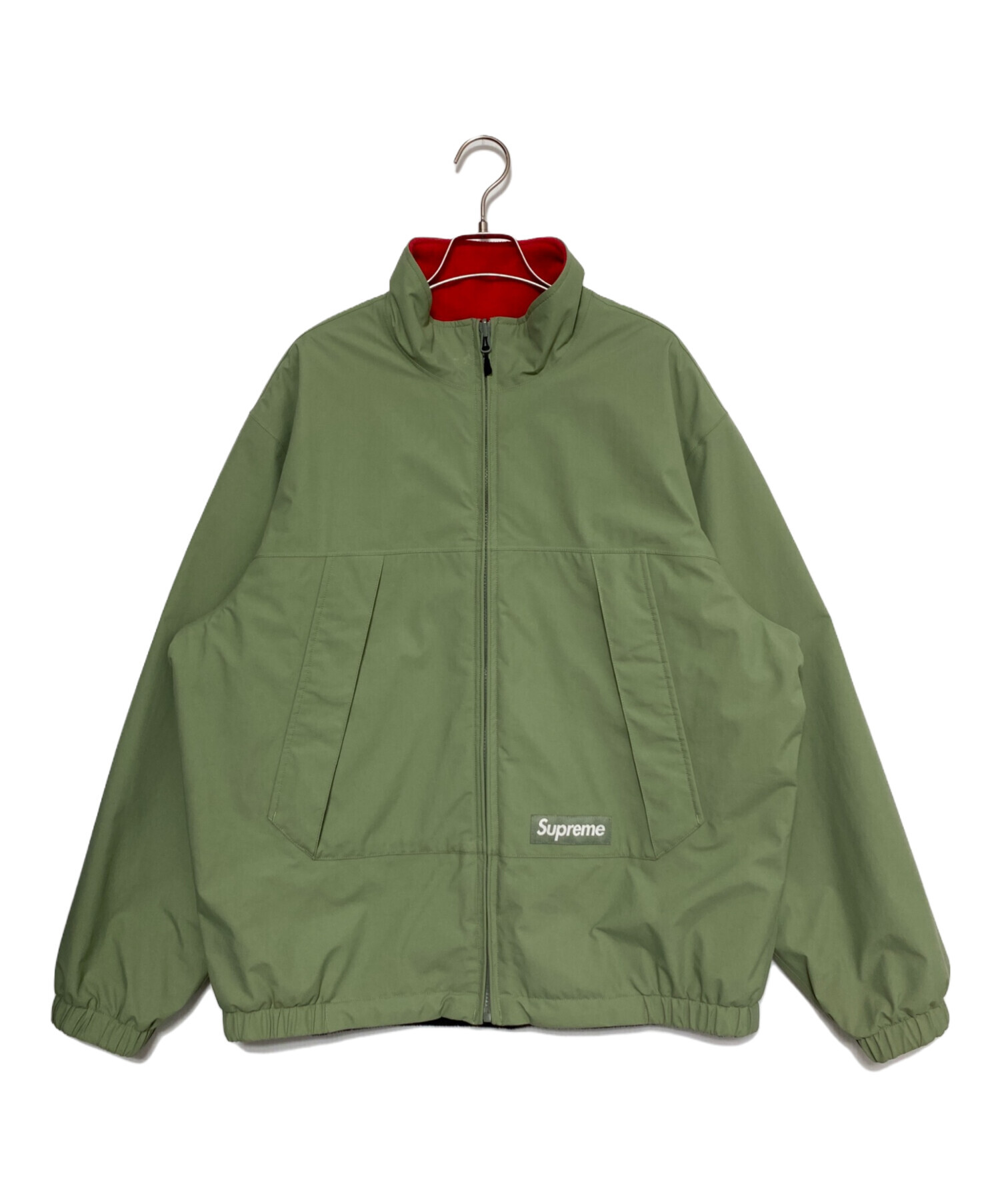 SUPREME フード付きナイロンジャケット 黒/緑 Supreme®/Nike® Hooded Sport Jacket