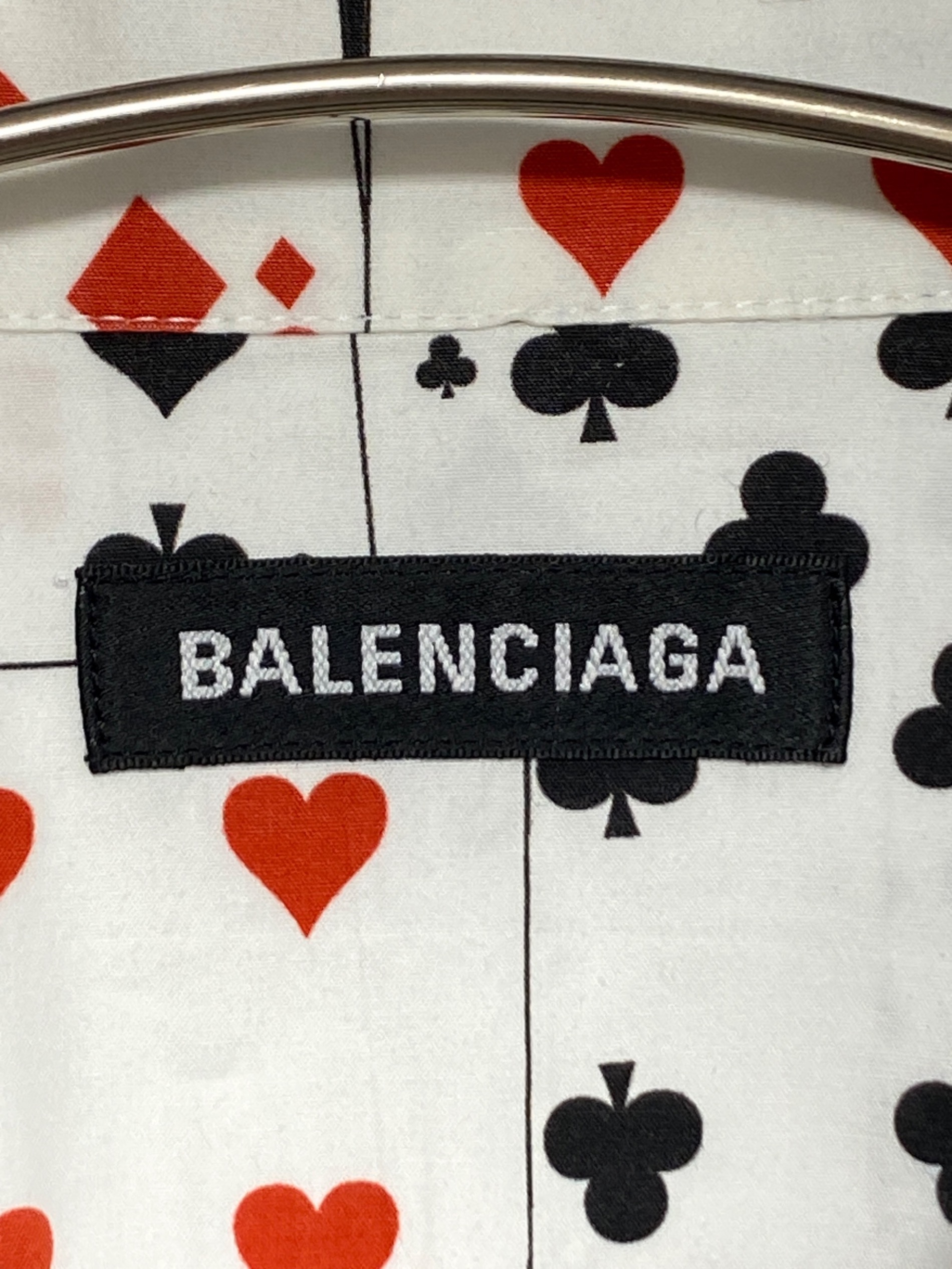 中古・古着通販】BALENCIAGA (バレンシアガ) トランプ柄オーバーサイズ