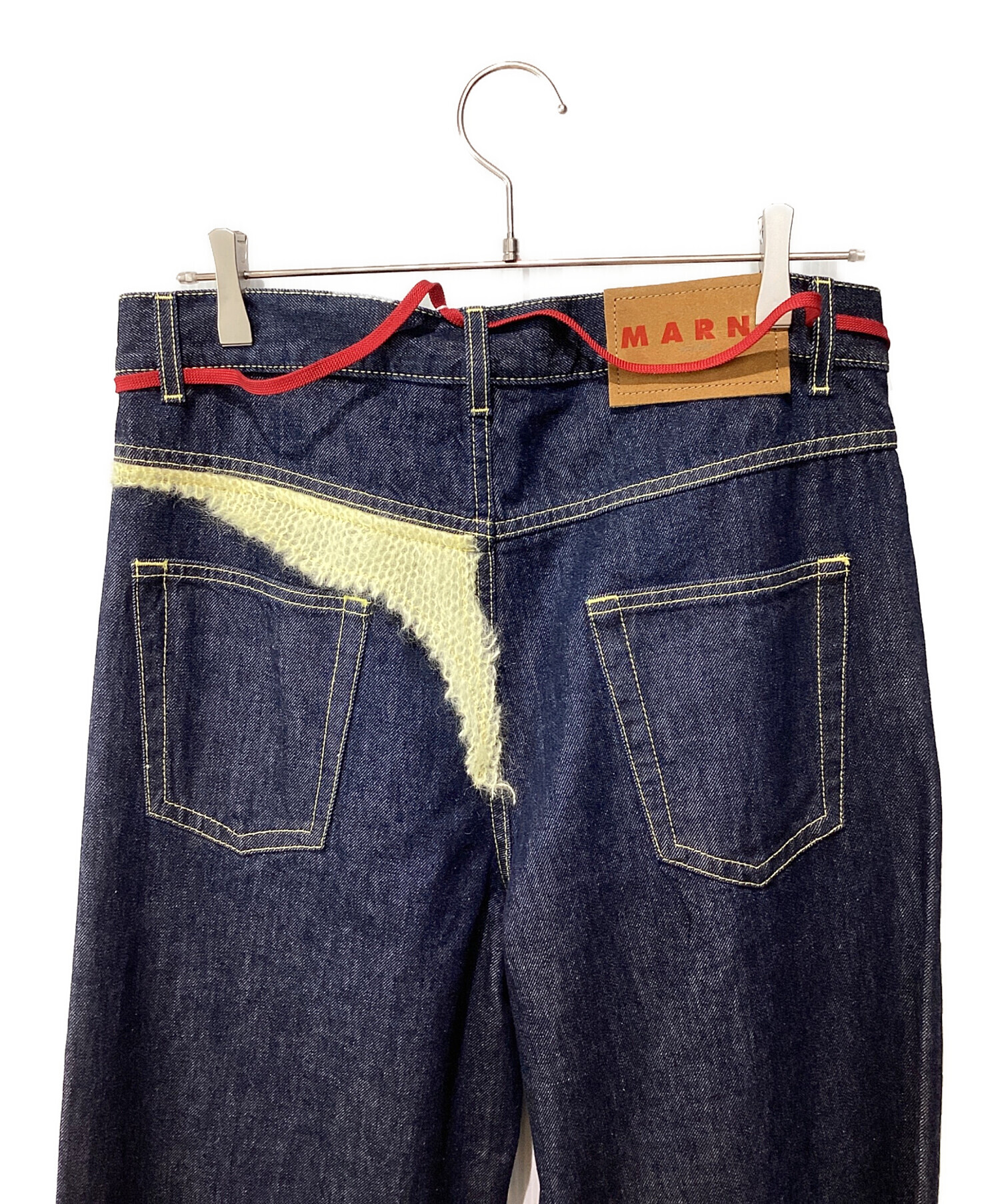 中古・古着通販】MARNI (マルニ) 24AW WOOL PATCHED BULL DENIM