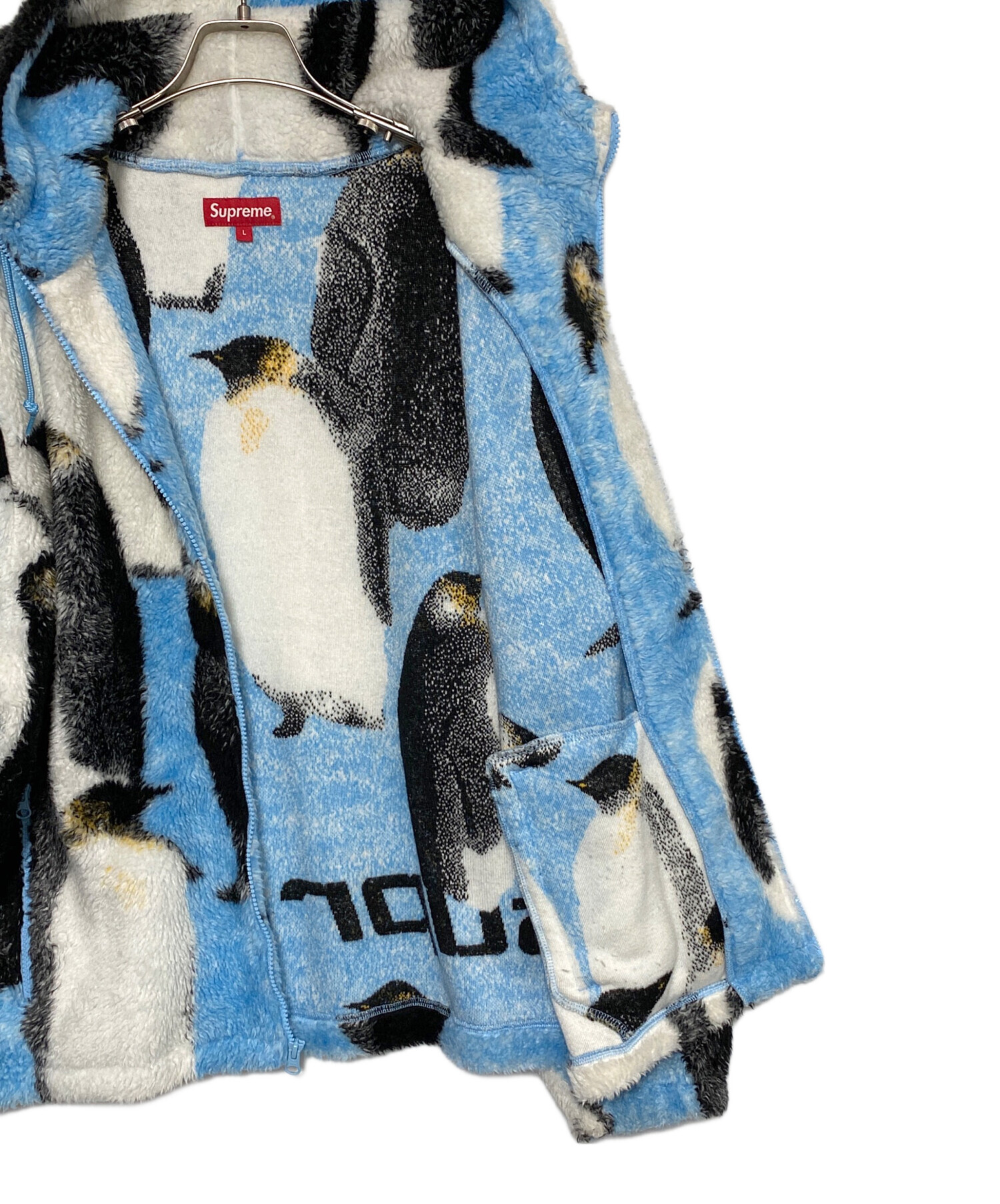 中古・古着通販】SUPREME (シュプリーム) Penguins Hooded Fleece