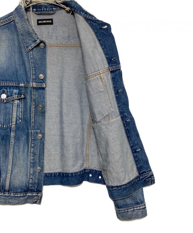 中古・古着通販】BALENCIAGA (バレンシアガ) Back Logo Denim Jacket